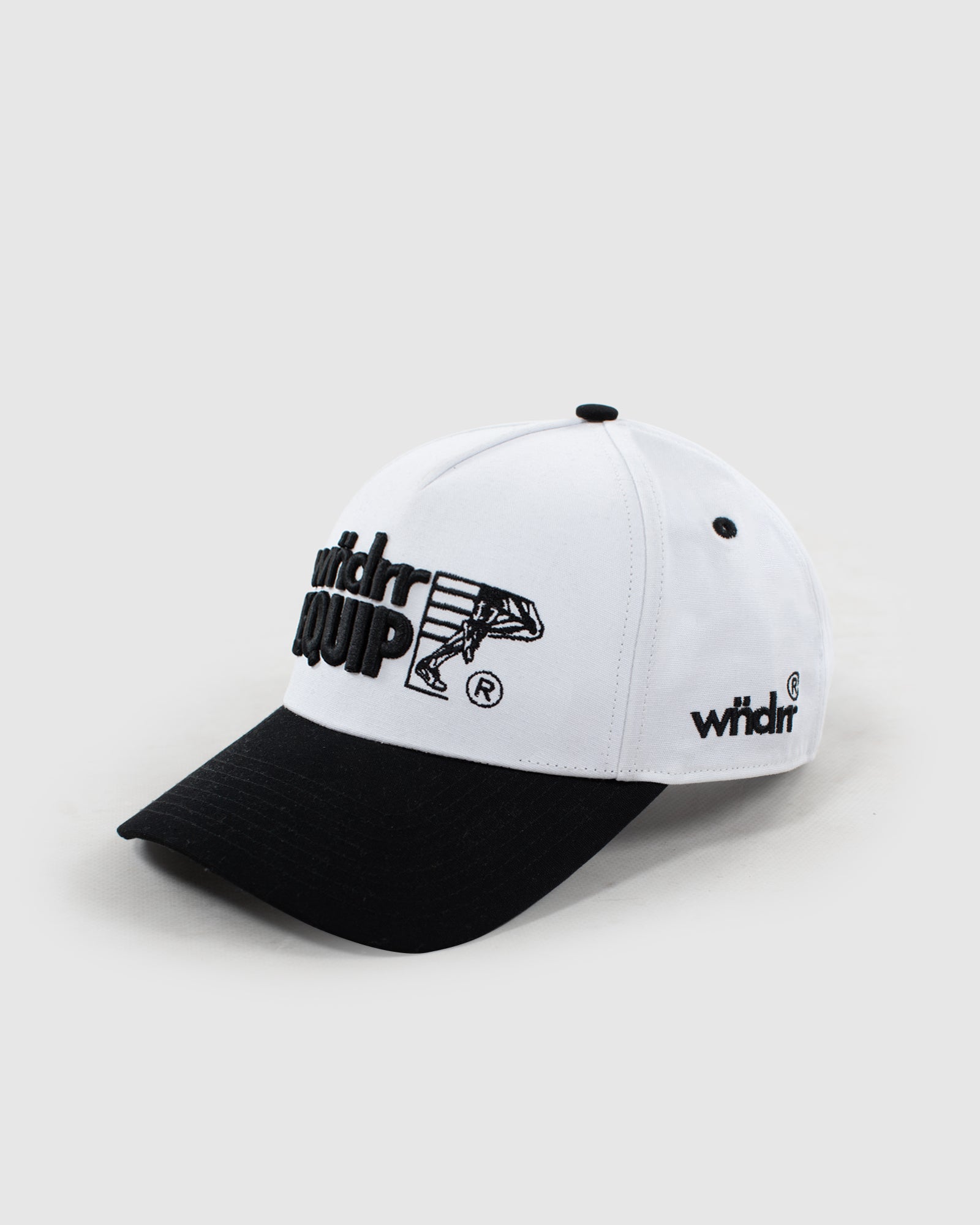 Black white cap online