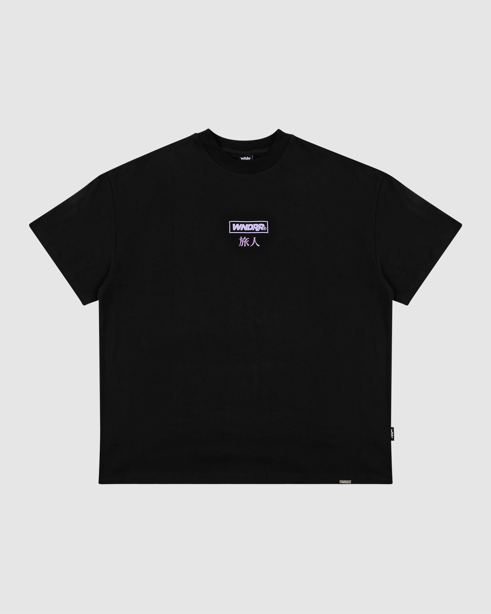 SHODO HEAVY WEIGHT TEE - BLACK