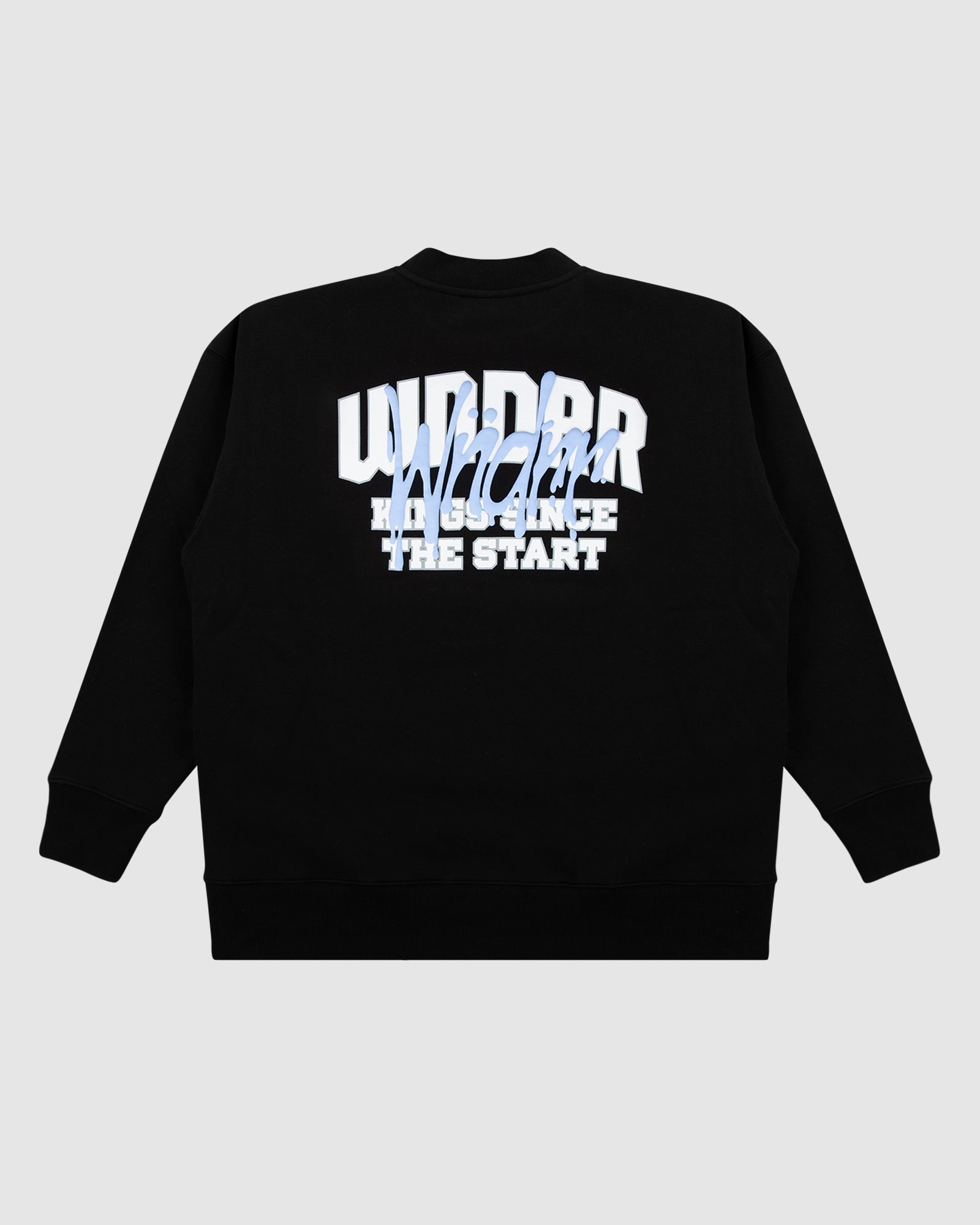 TOP TIER CREW SWEAT - BLACK