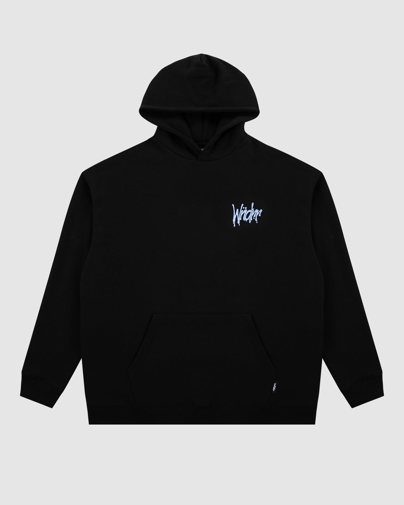 TOP TIER HOOD SWEAT - BLACK