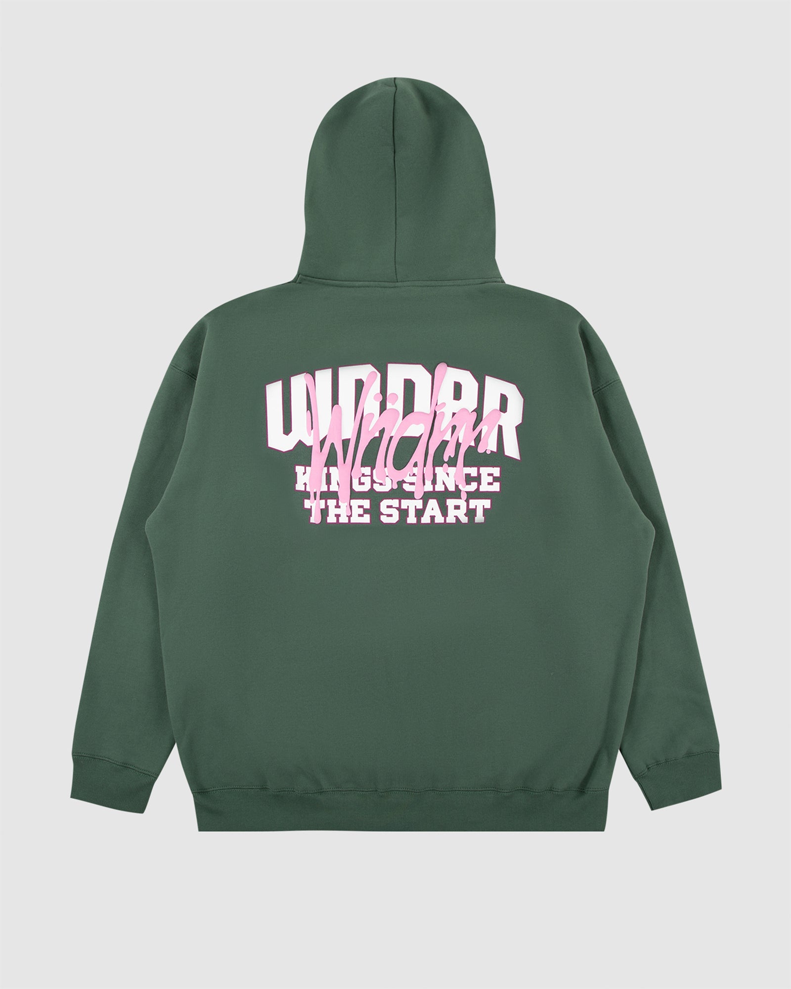 TOP TIER HOOD SWEAT - DARK GREEN