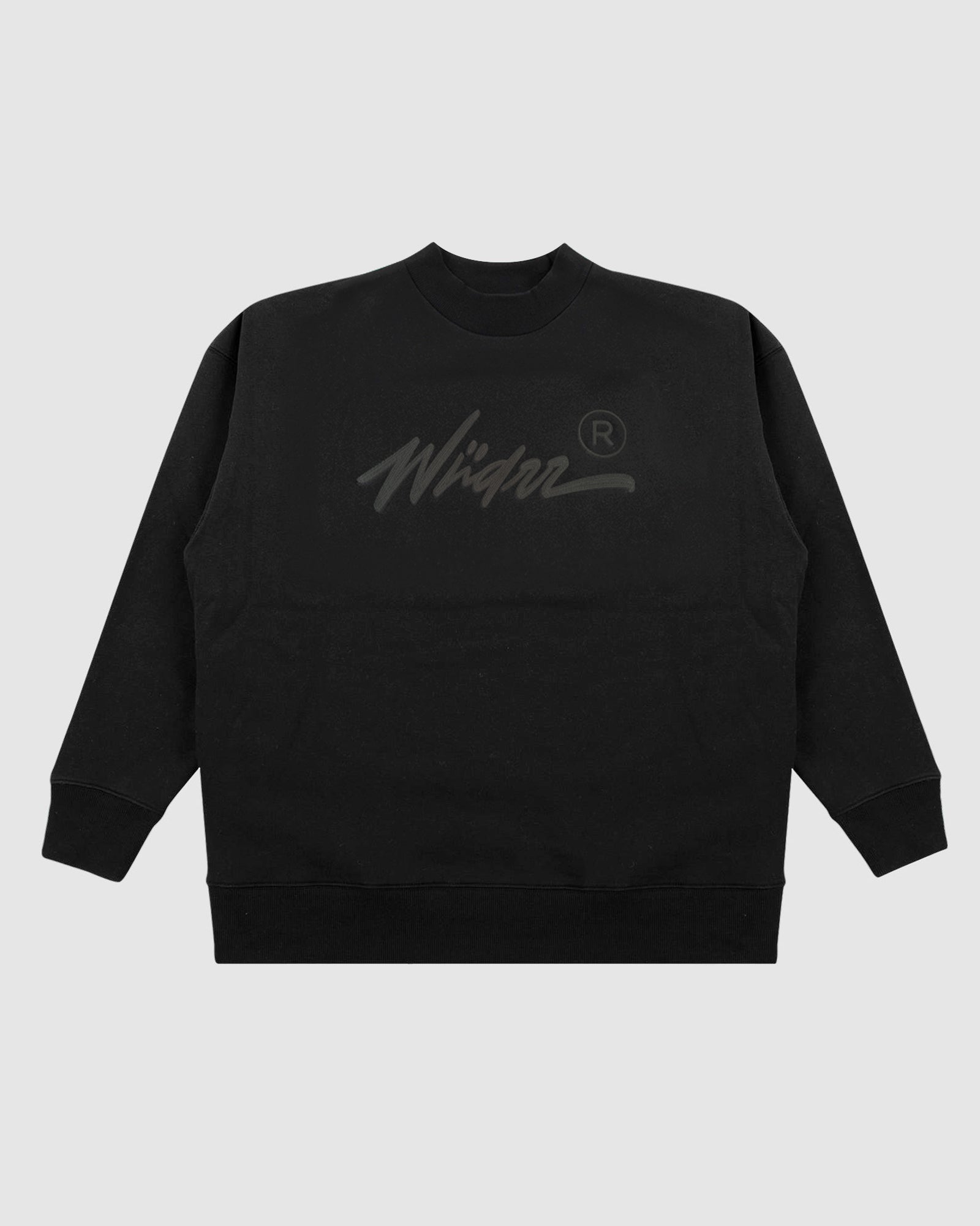LINK CREW SWEAT - BLACK