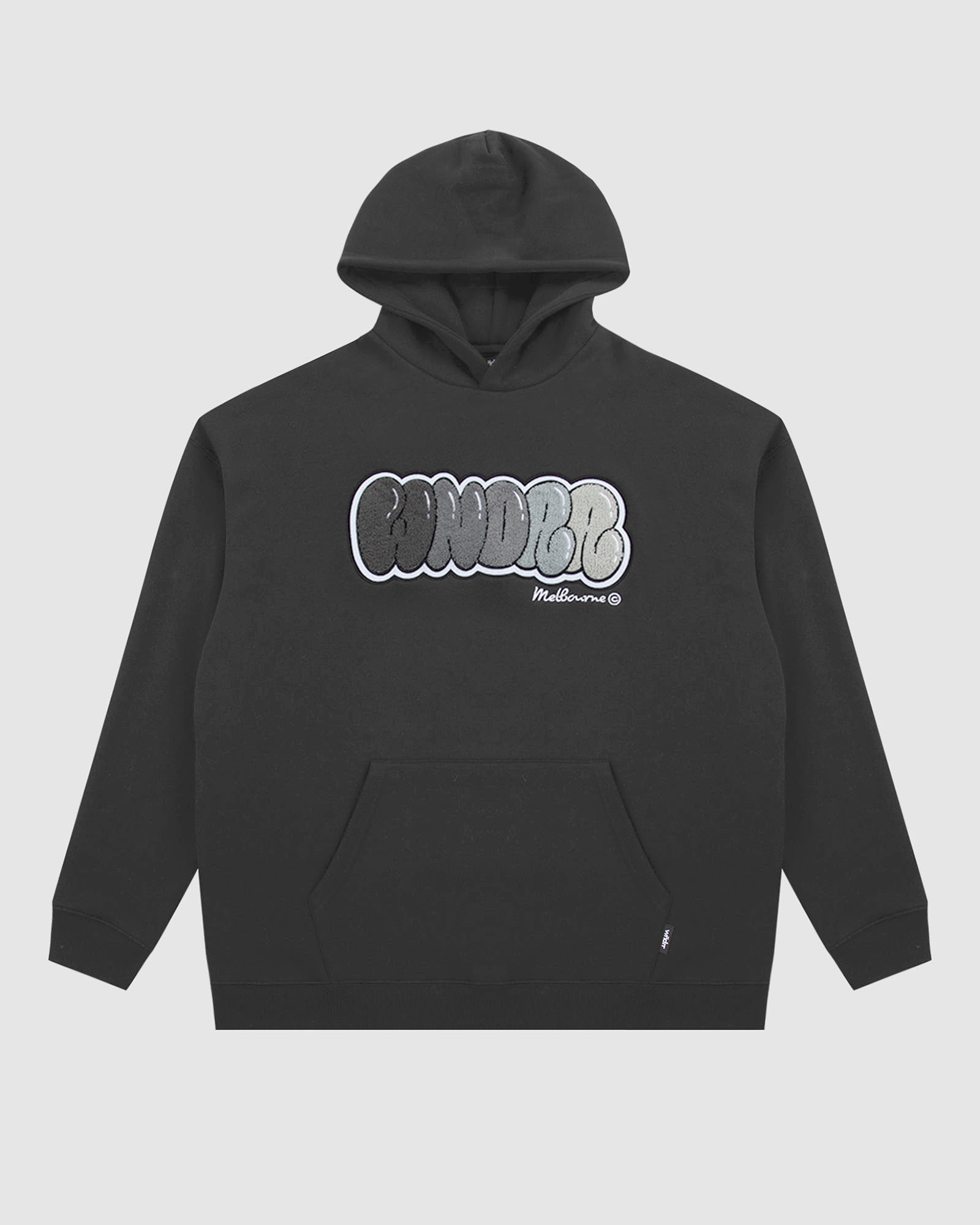 BLISSED HOOD SWEAT - FADED BLACK