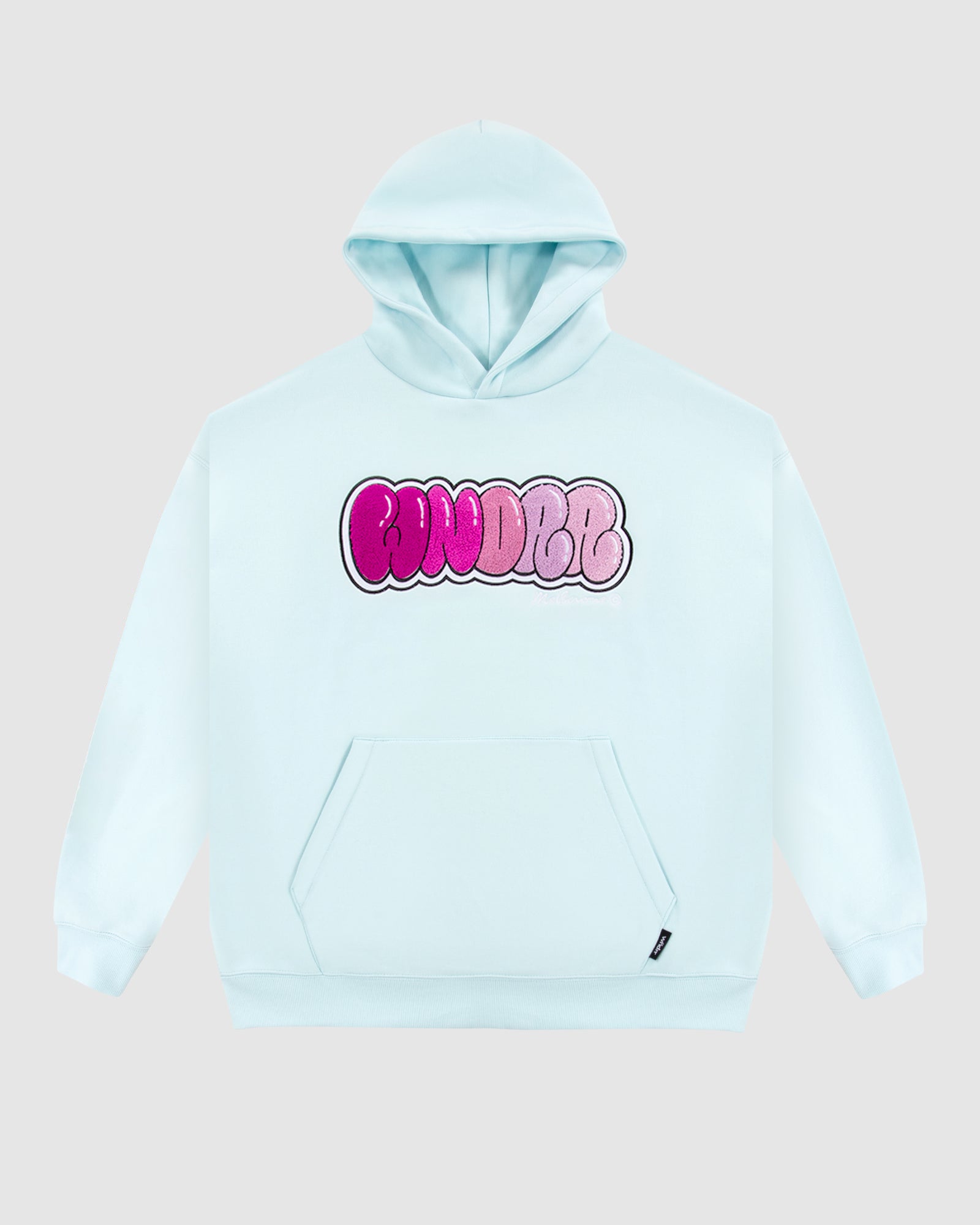 BLISSED HOOD SWEAT - BABY BLUE