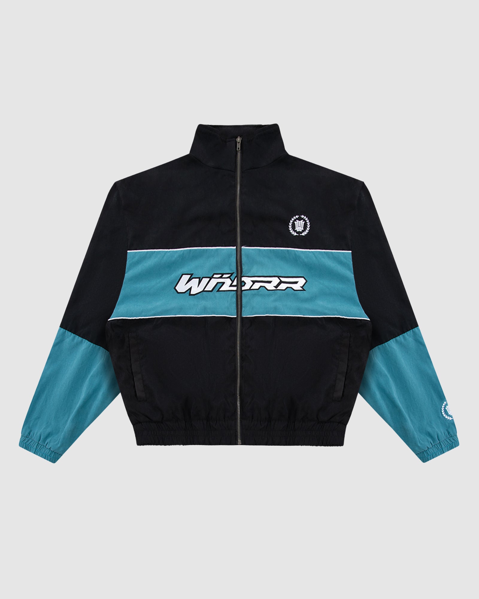 LANEAWAY SPORTS JACKET - BLACK/DUSK BLUE