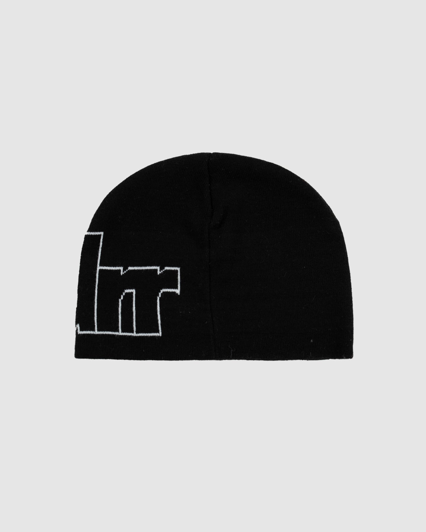 ACCENT SKULL BEANIE - BLACK