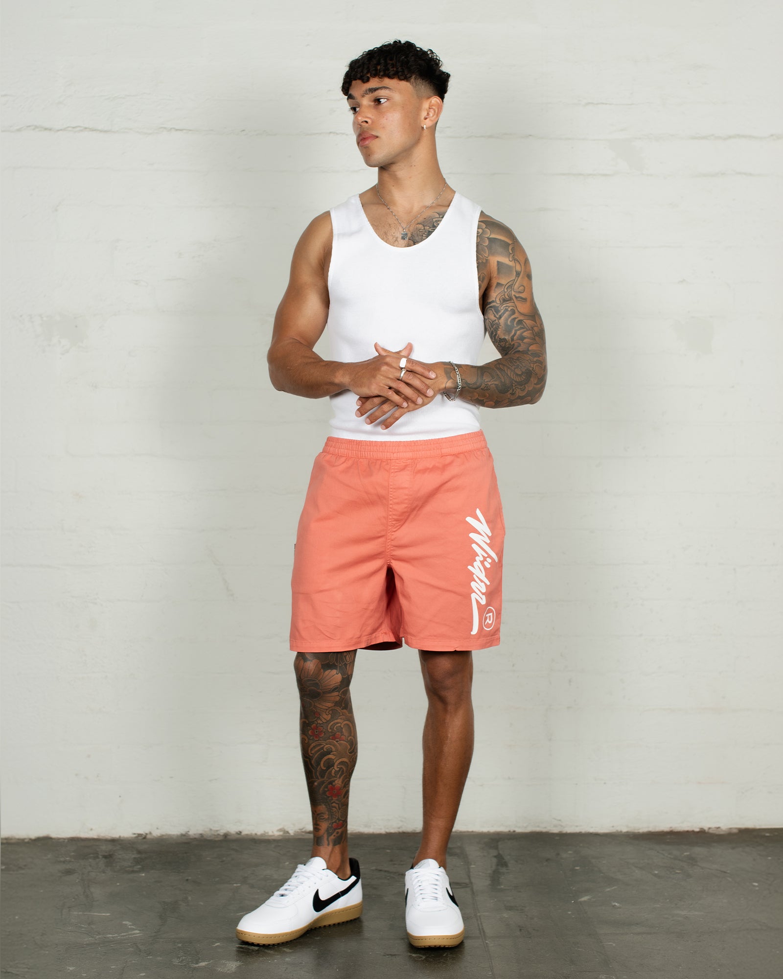 OFFEND BEACH SHORT - CORAL