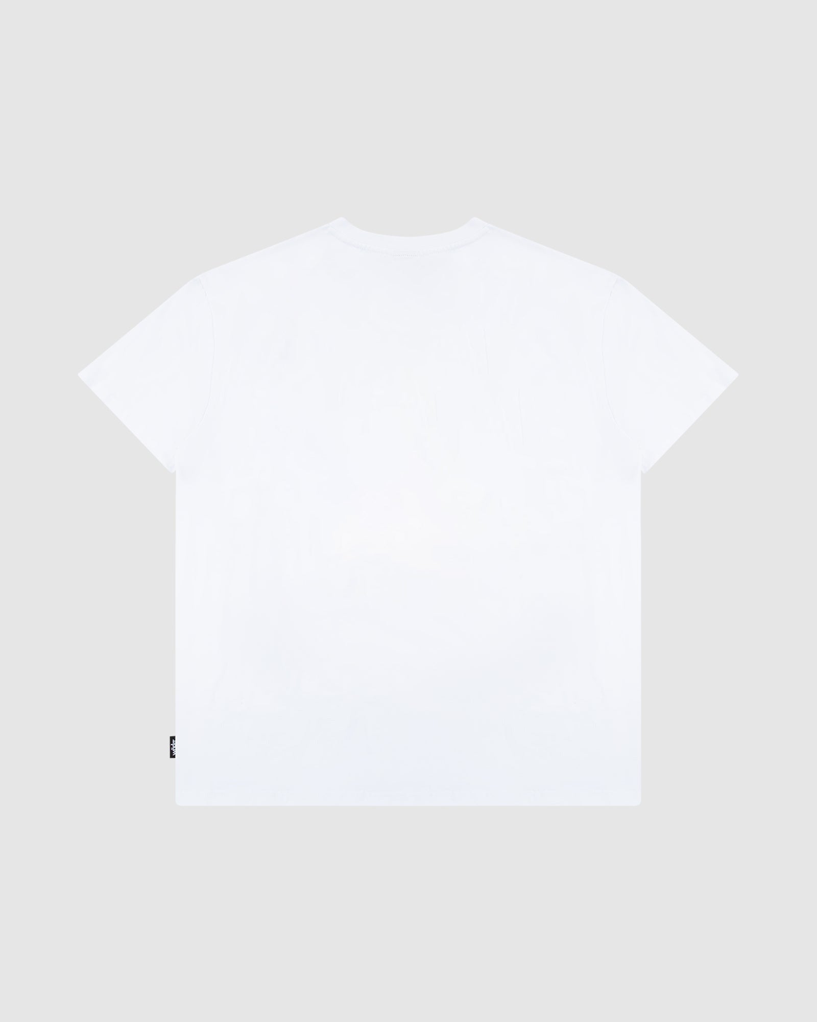 BIKER BOX FIT TEE - WHITE