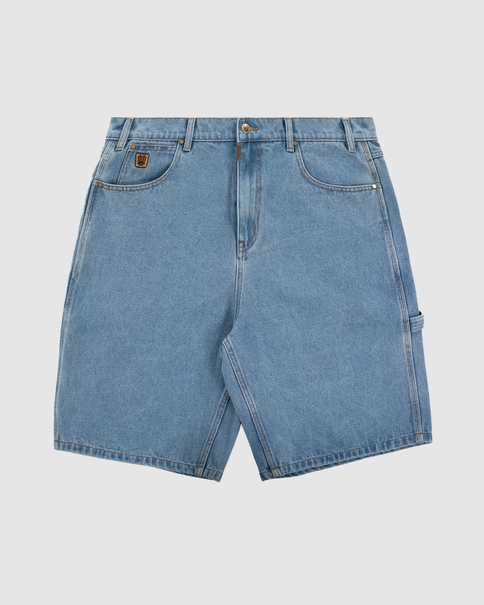 Jean shorts golf best sale