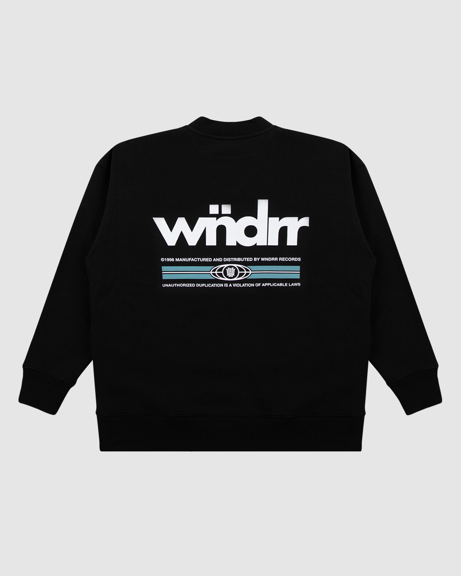 LODGE CREW SWEAT - BLACK