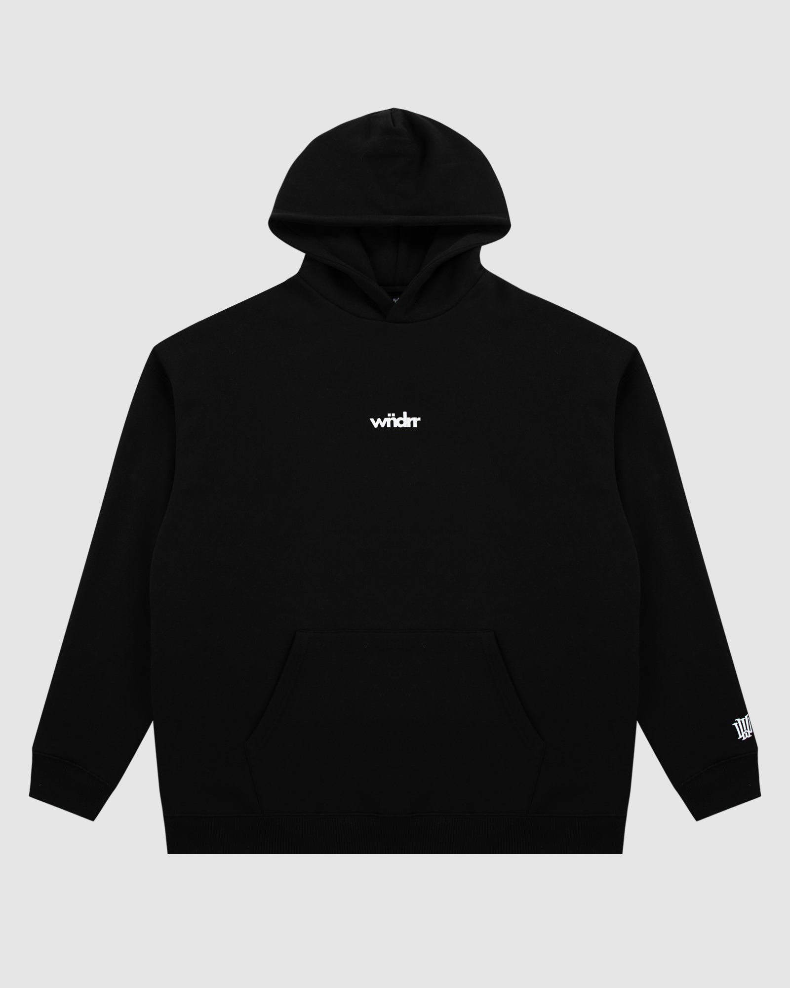 LODGE HOOD SWEAT - BLACK