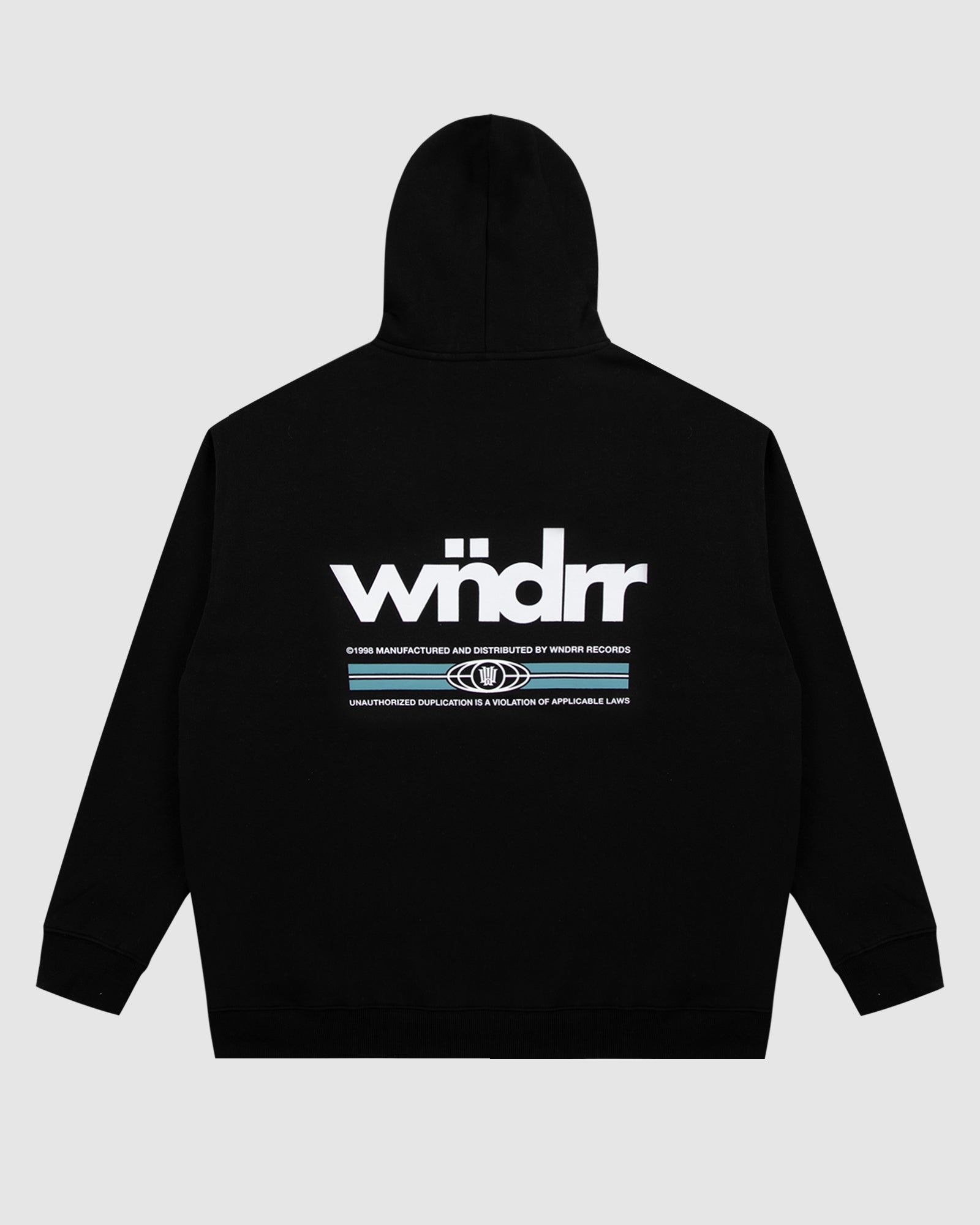 LODGE HOOD SWEAT - BLACK