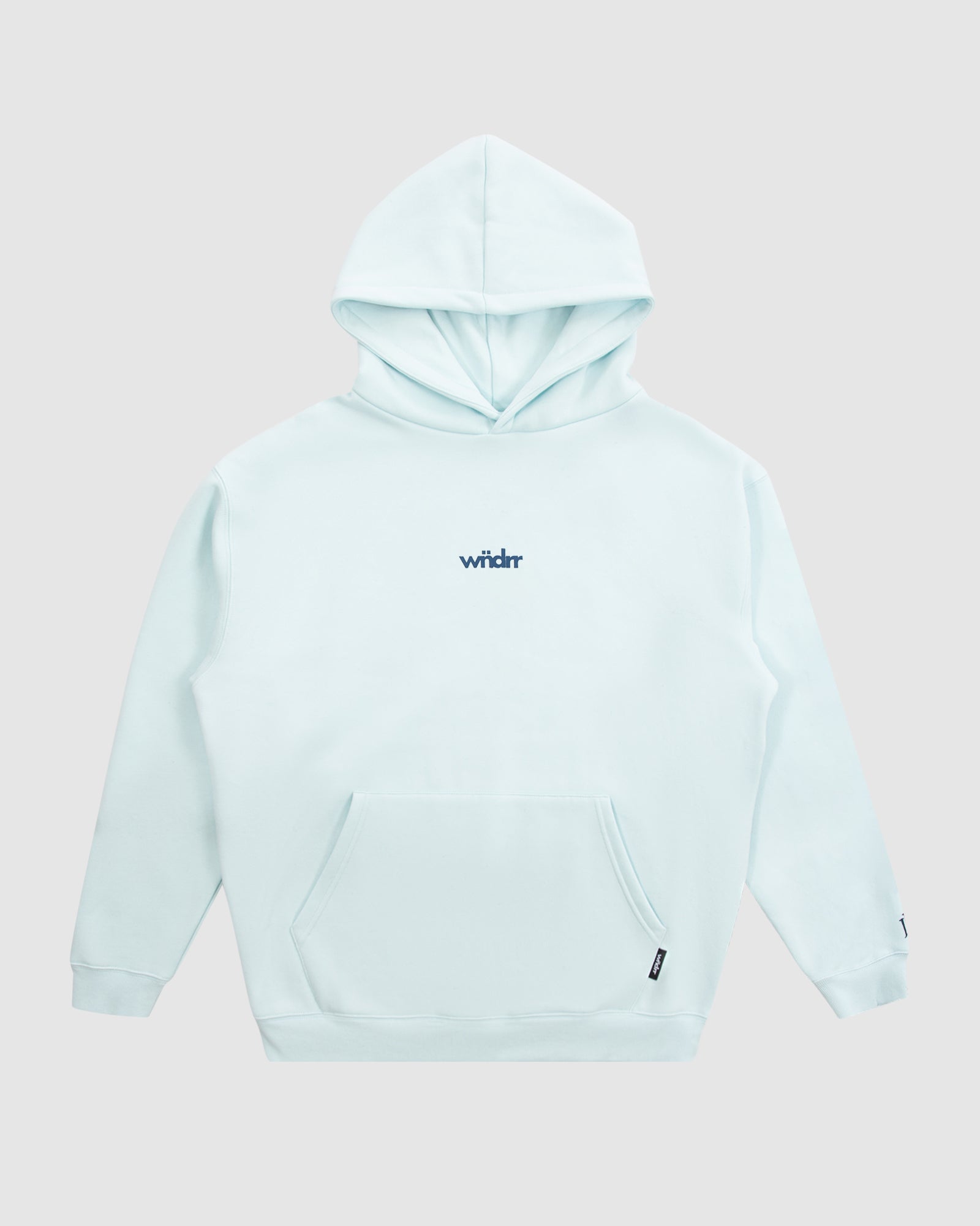 LODGE HOOD SWEAT - BABY BLUE