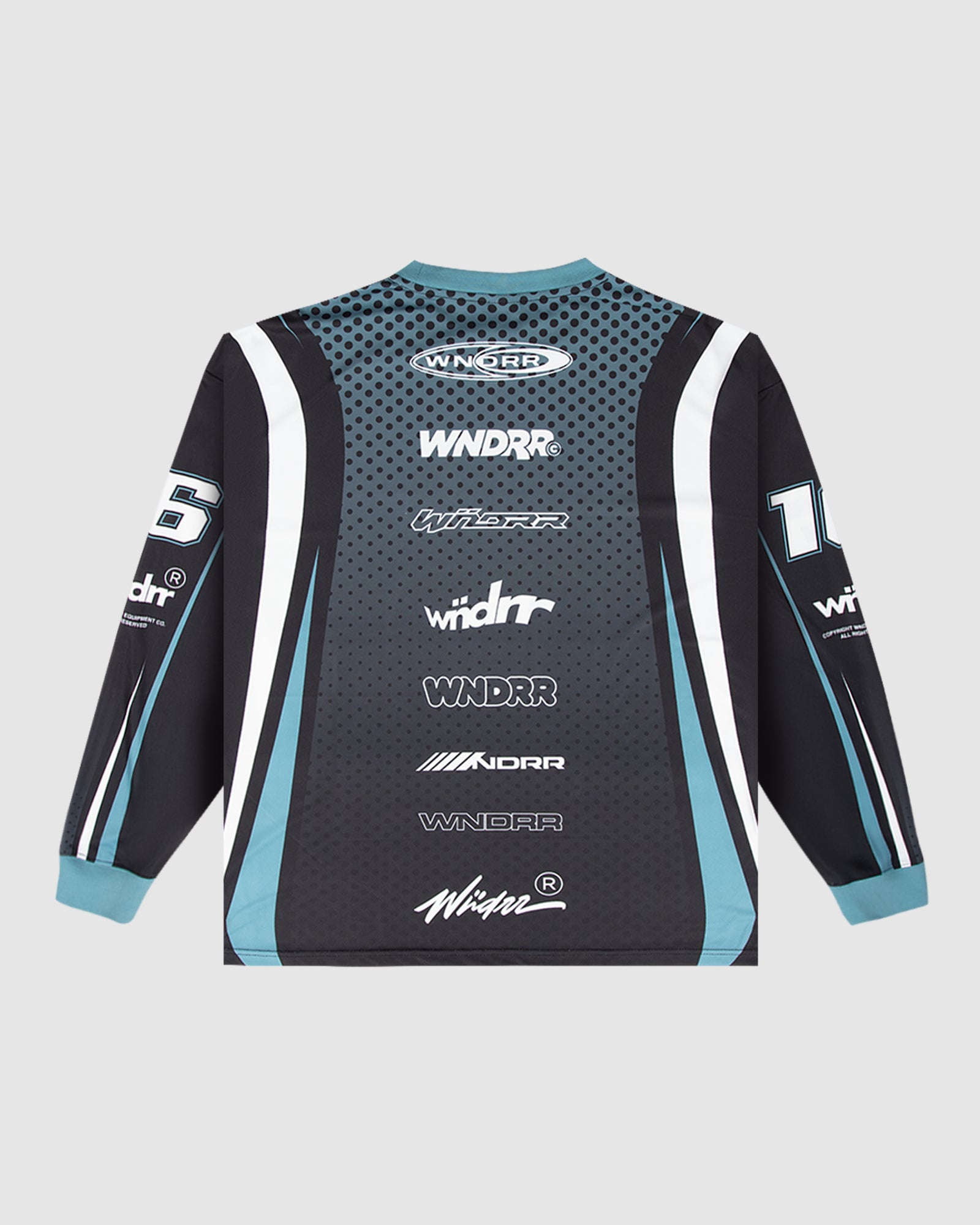 HONDO MOTO JERSEY - BLACK/DUSK BLUE