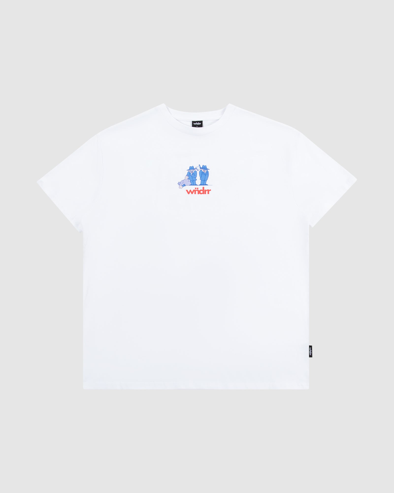 WASTE MANAGEMENT BOX FIT TEE - WHITE