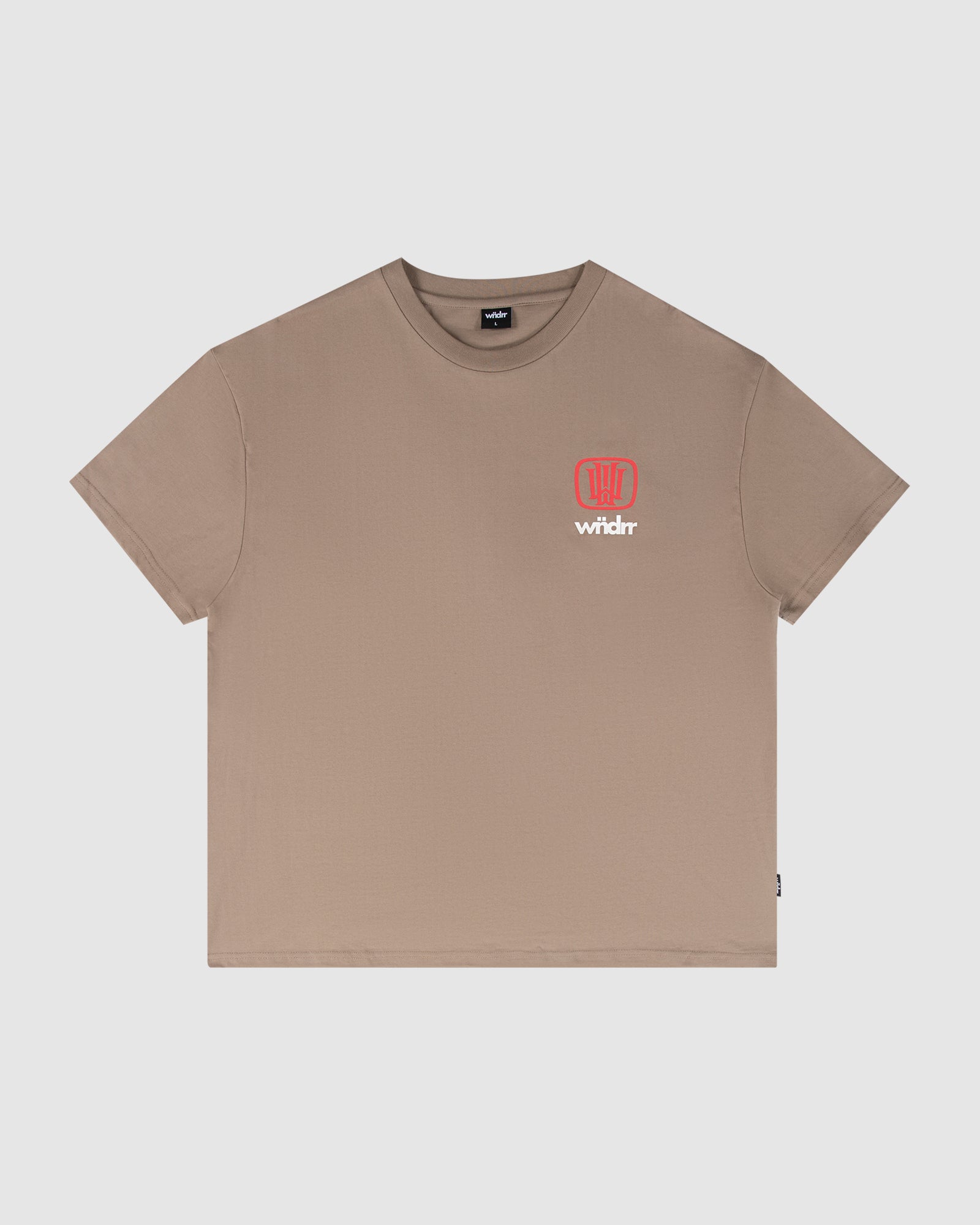 HONDO BOX FIT TEE - TAUPE