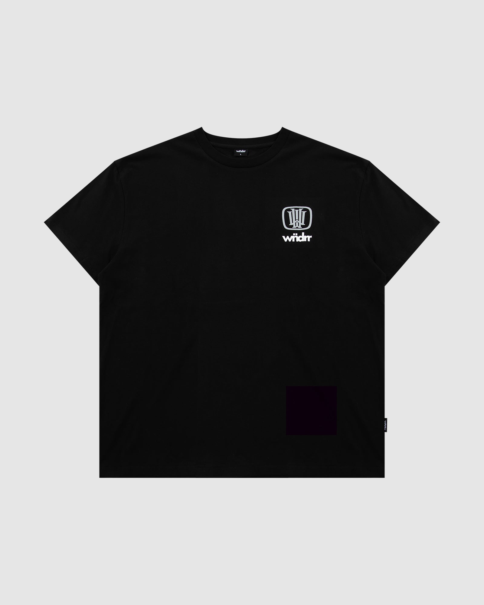 HONDO BOX FIT TEE - BLACK