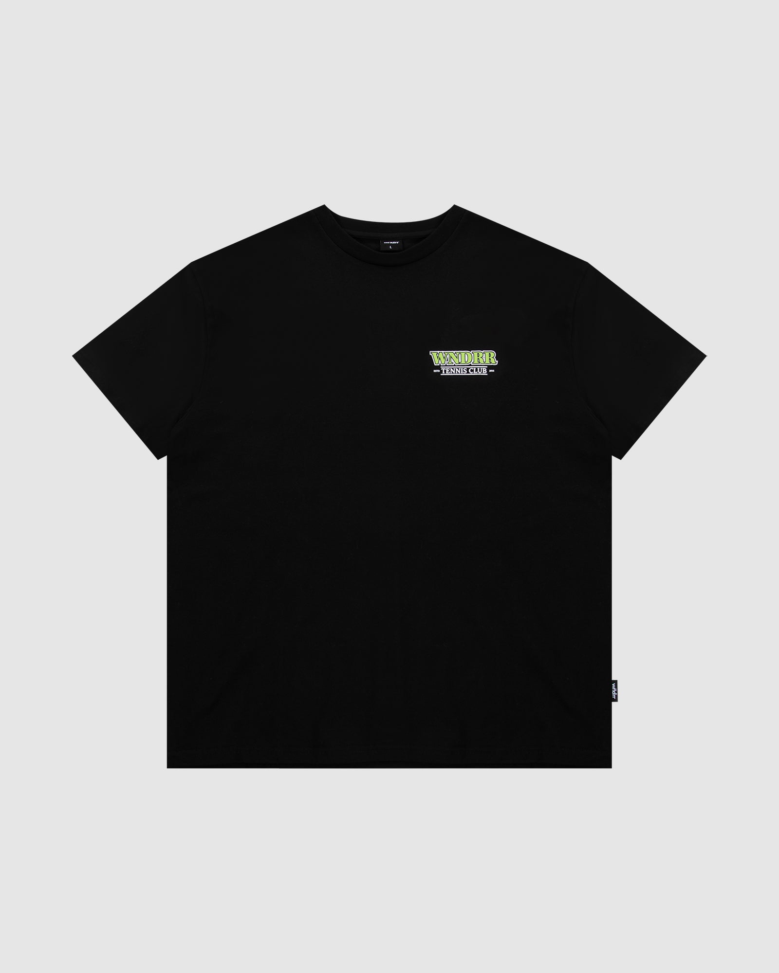 ACE BOX FIT TEE - BLACK