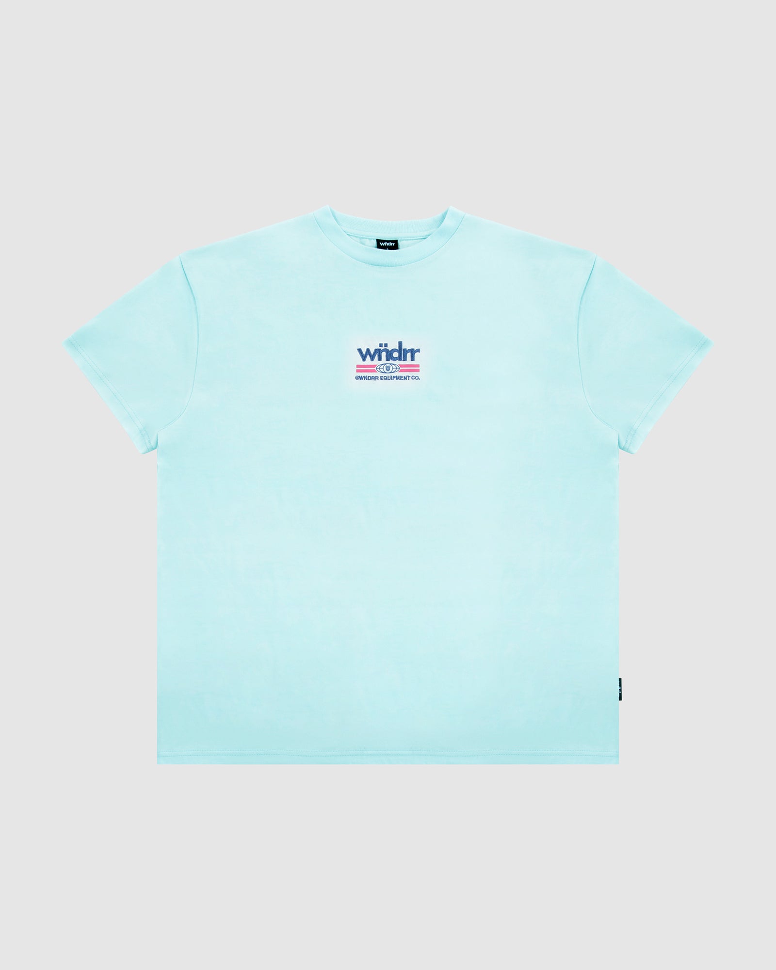 DAKOTA BOX FIT TEE - BABY BLUE