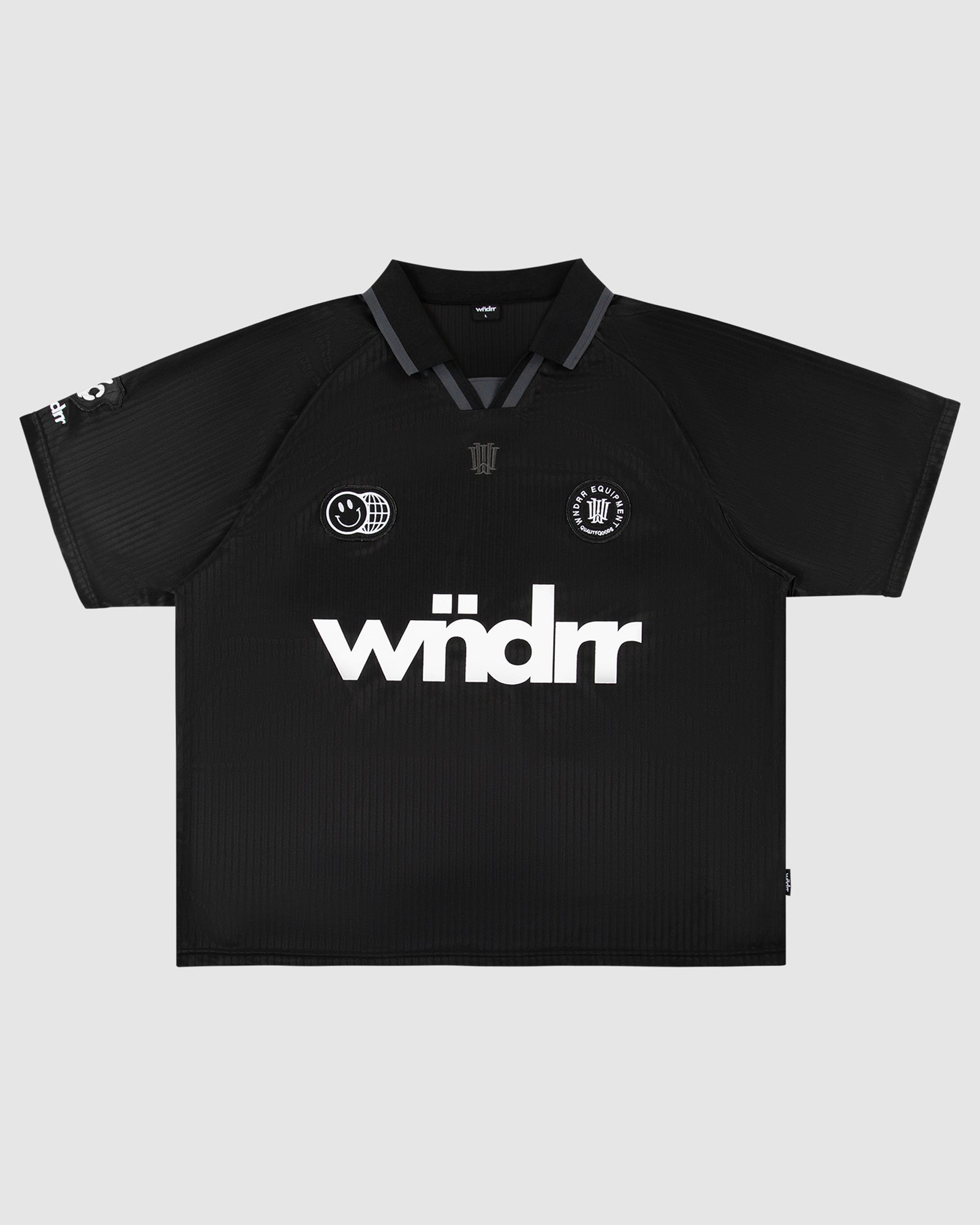 ACCENT FOOTBALL JERSEY - BLACK