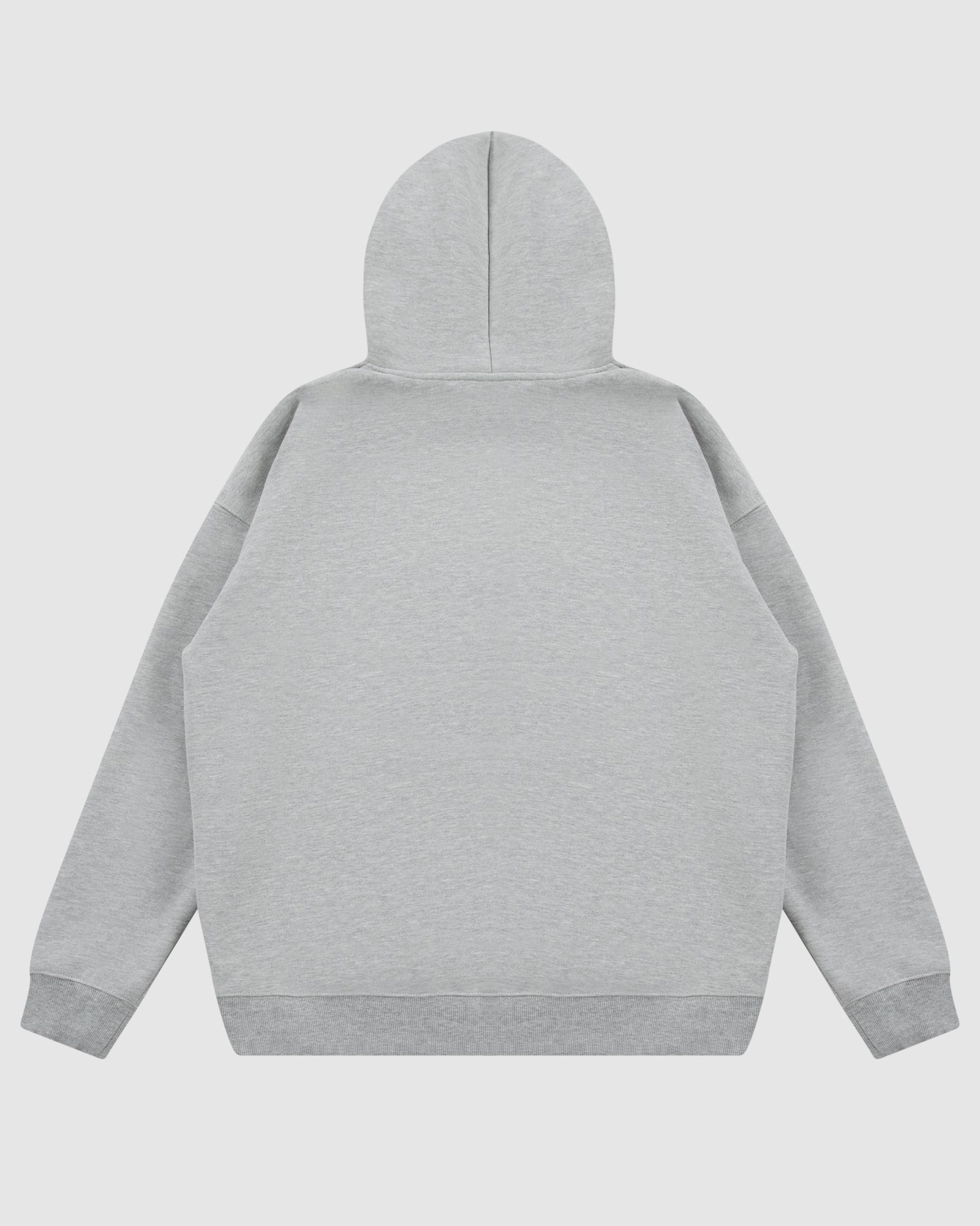 HALO HOOD SWEAT - GREY MARLE