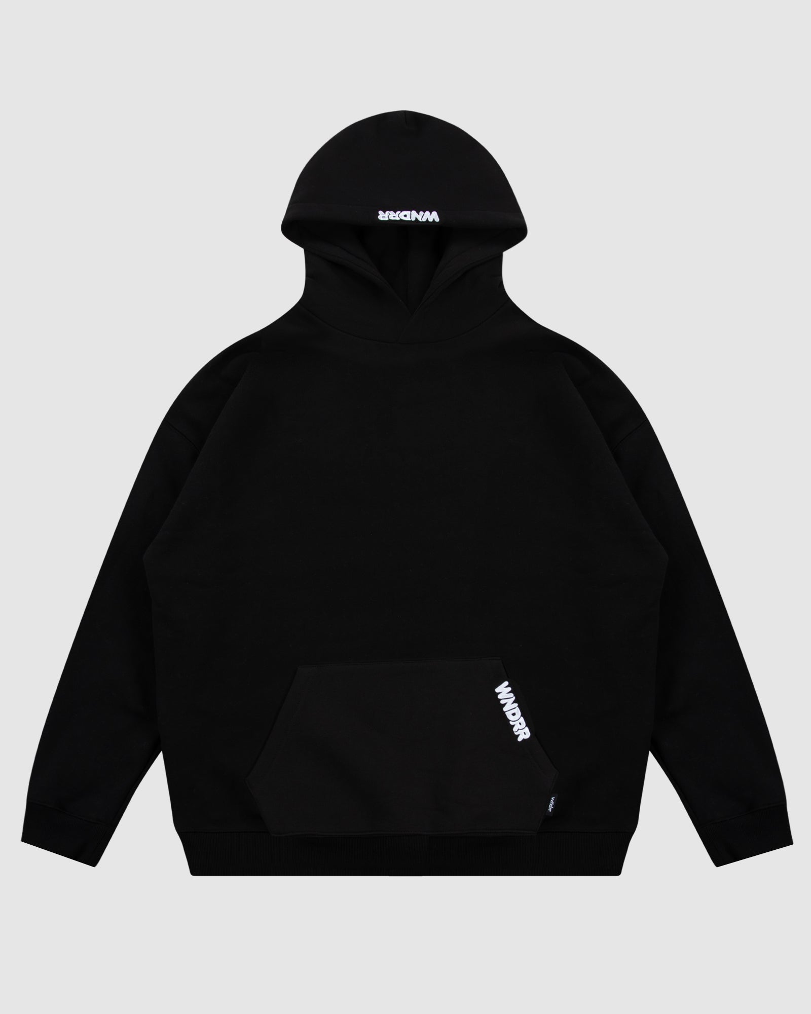 HALO HOOD SWEAT - BLACK