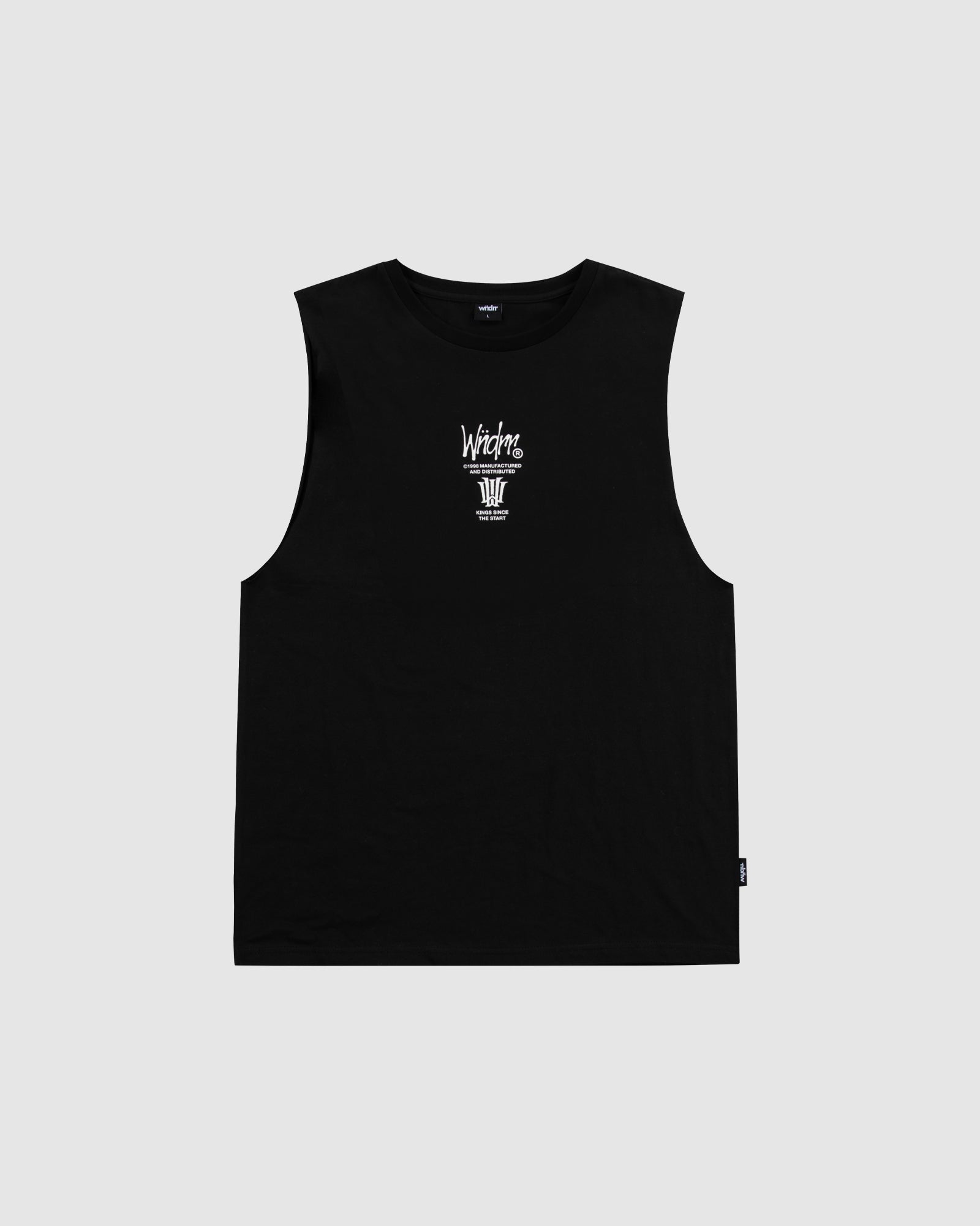 NOISE MUSCLE TOP - BLACK