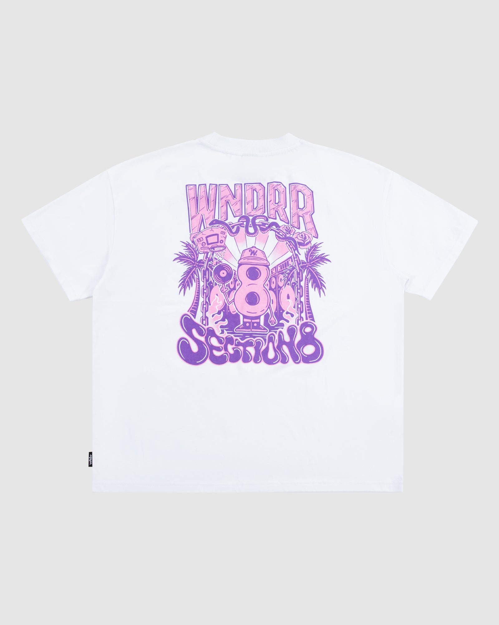 S8 CONTAINER BAR CLUB TEE - WHITE