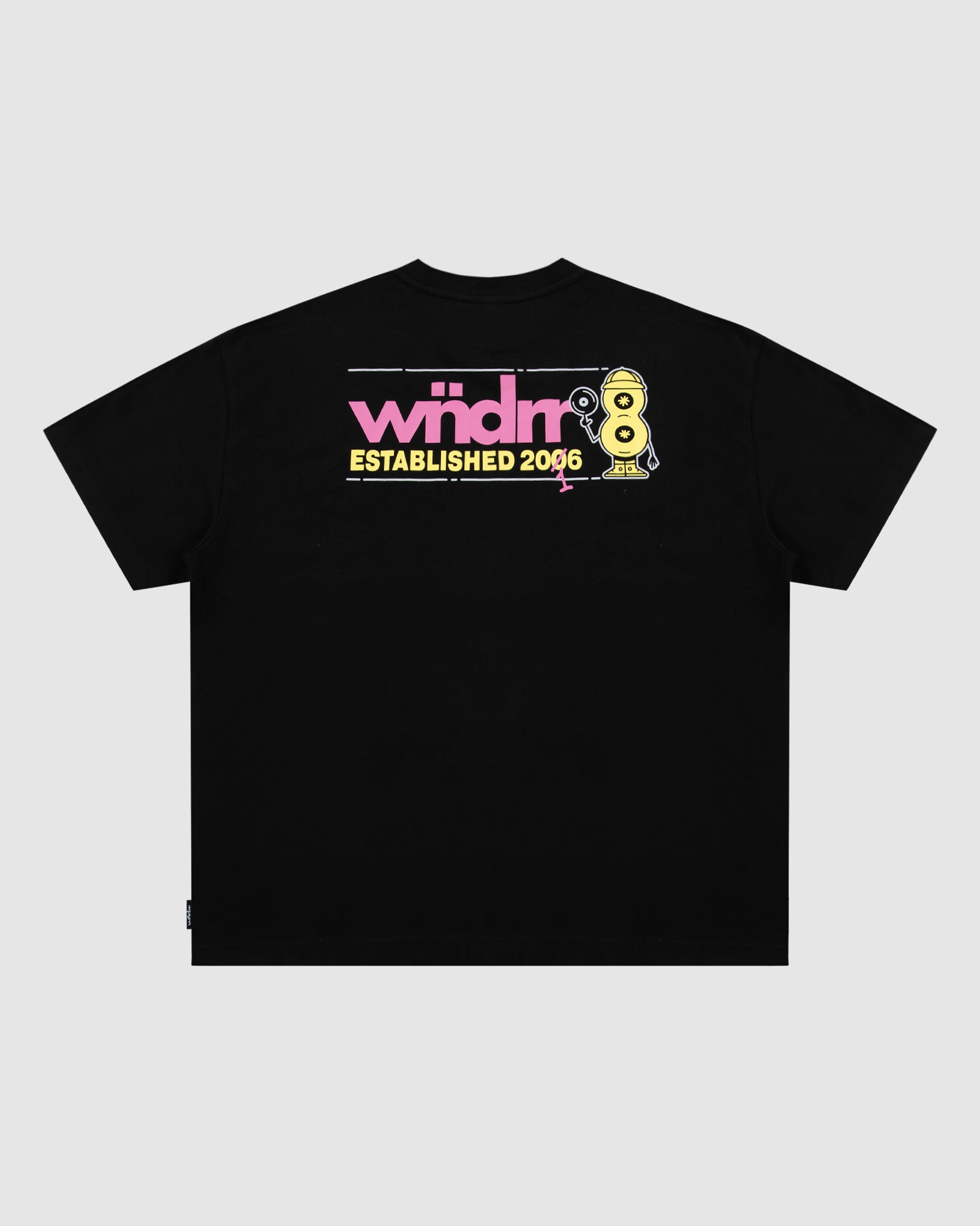 SECTION 8 CLUB TEE - BLACK