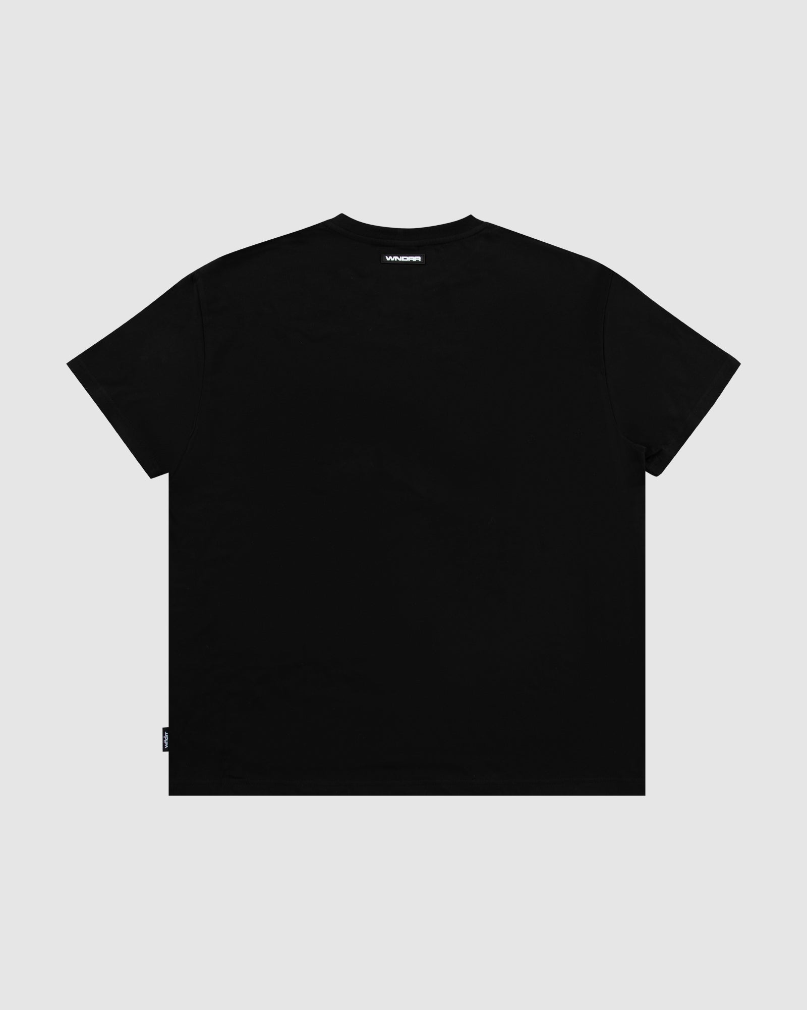 MOTIF BOX FIT TEE - BLACK