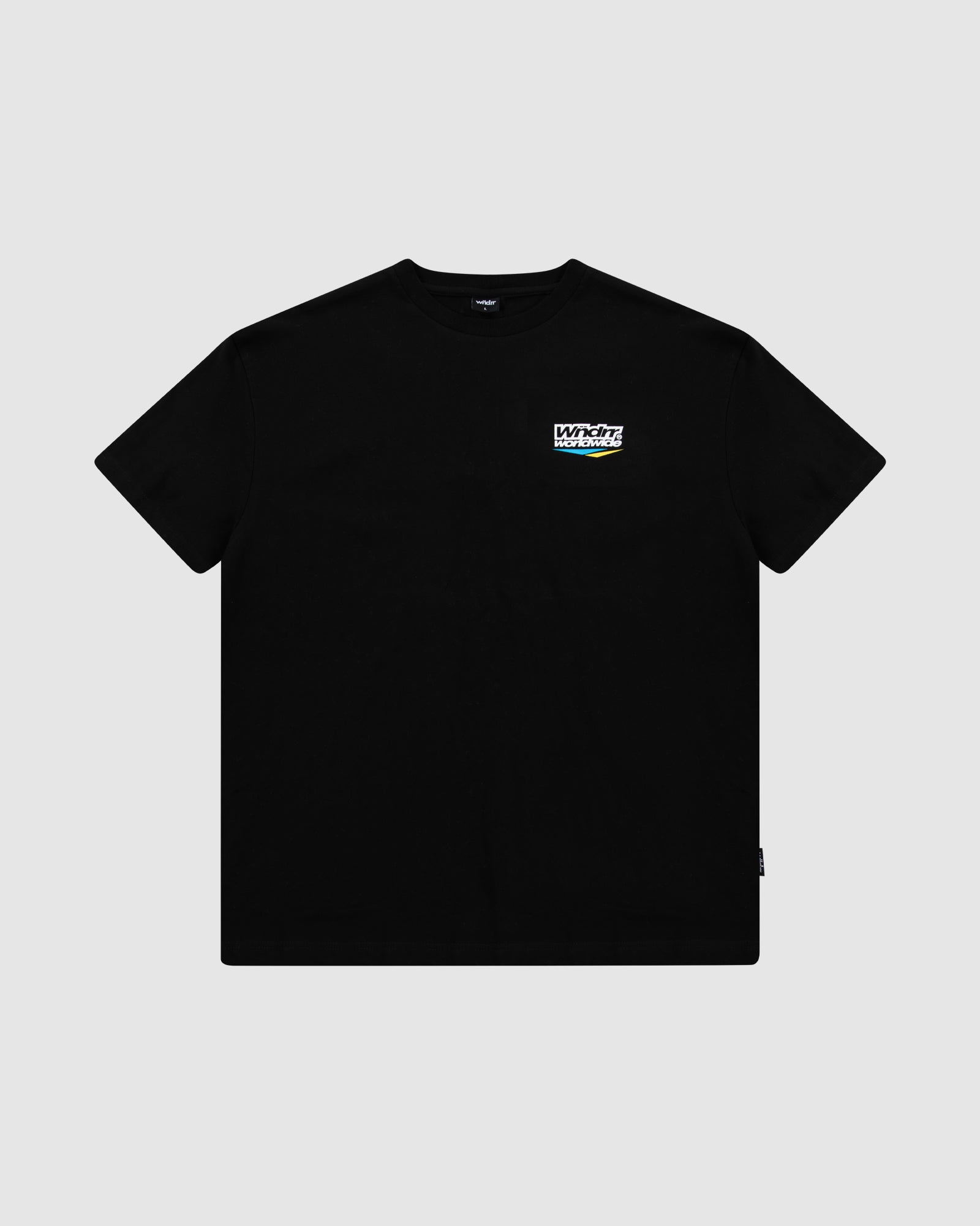 SPLICE BOX FIT TEE - BLACK