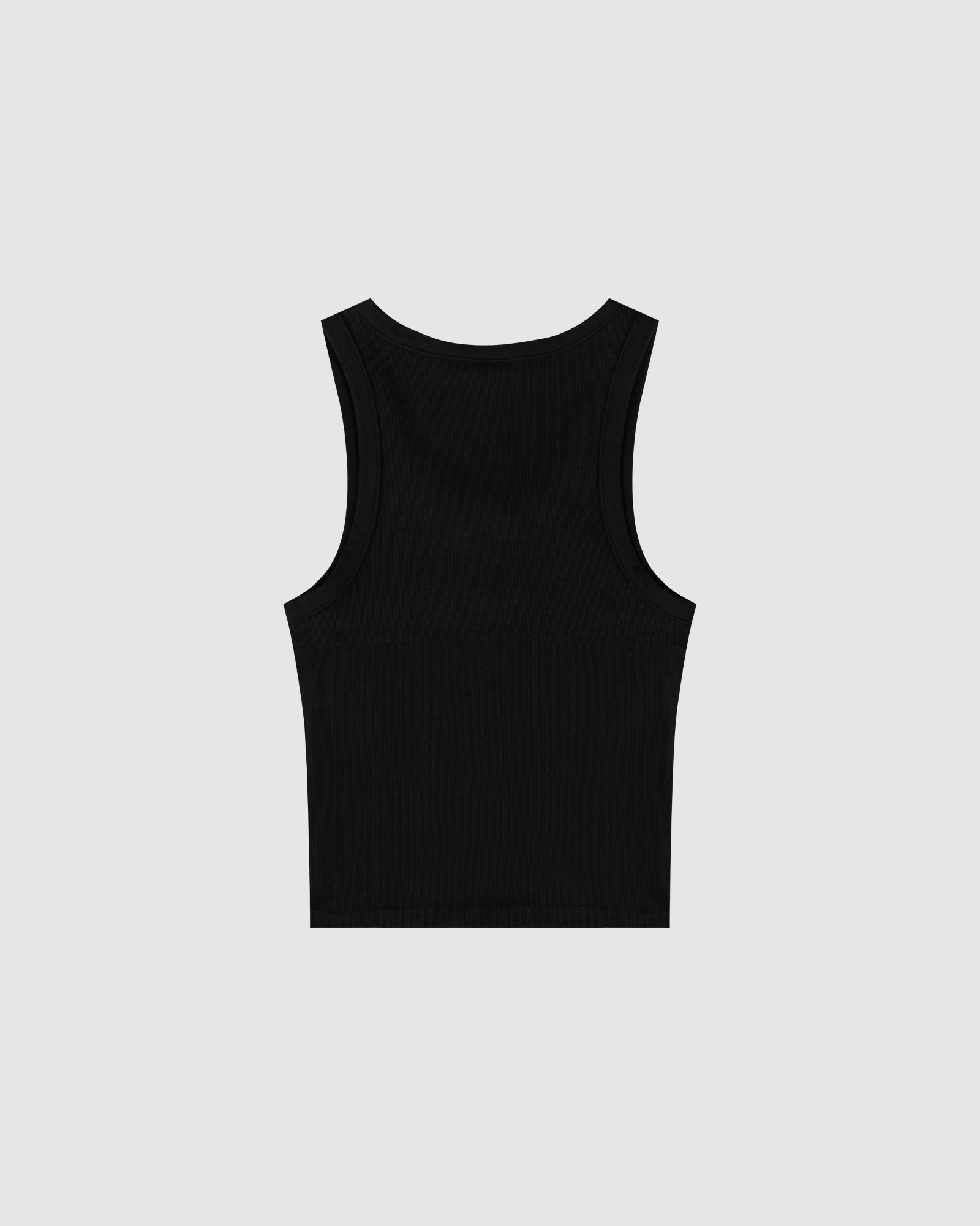 WOMENS ROTHMAN RIB TANK TOP - BLACK