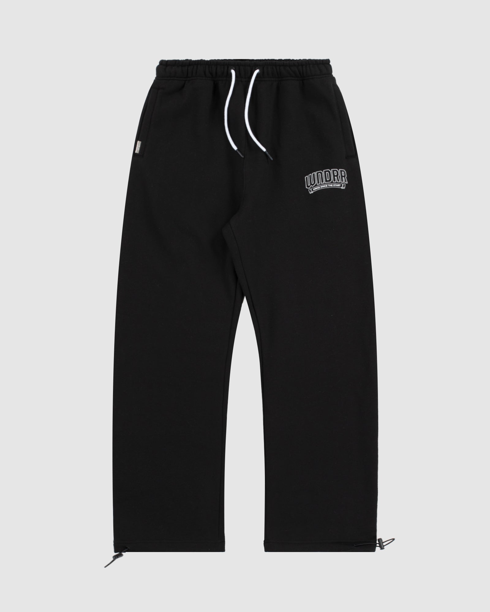 BANNER LOUNGE TRACKPANT - BLACK