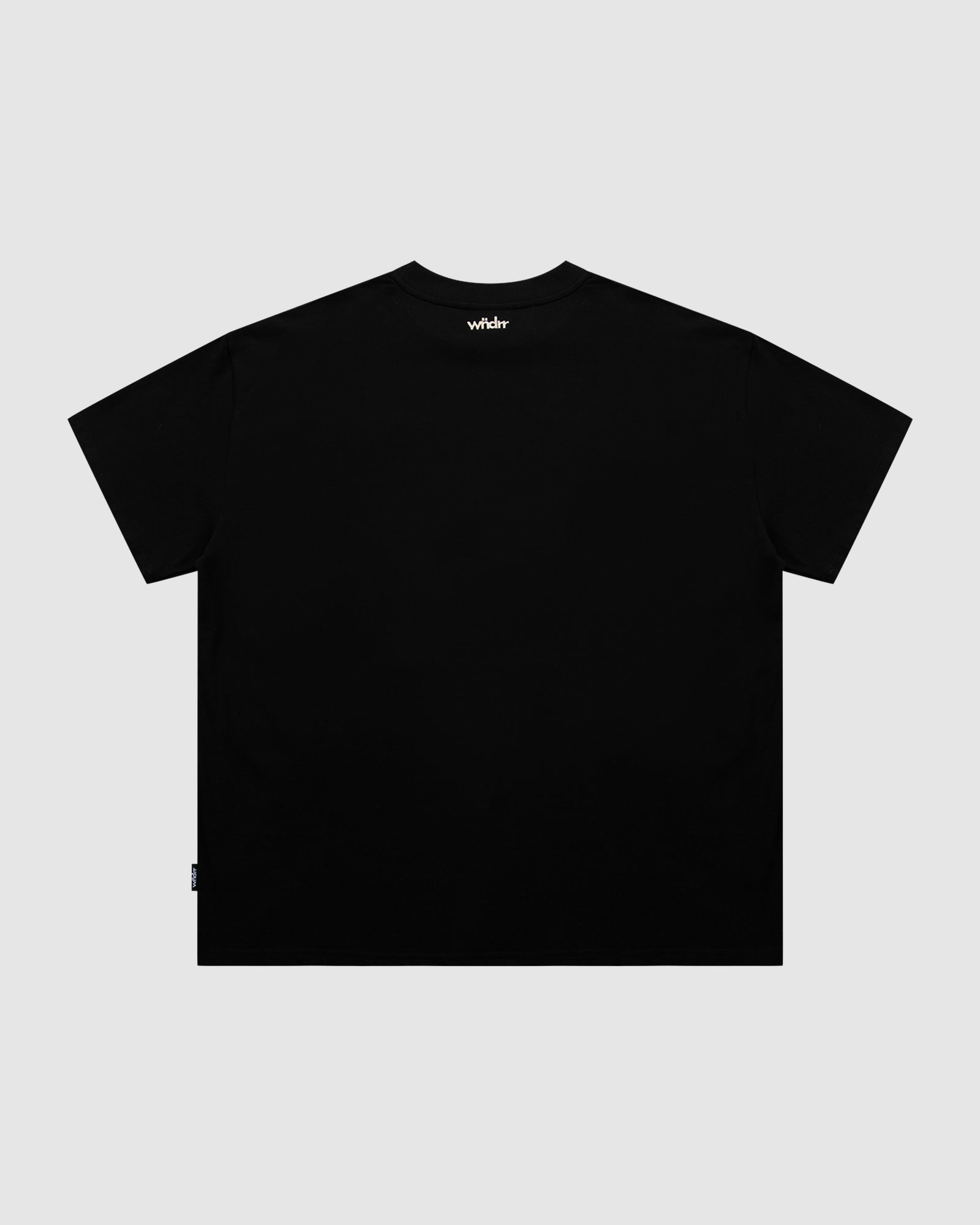 OVERHEAD HEAVY WEIGHT TEE - BLACK