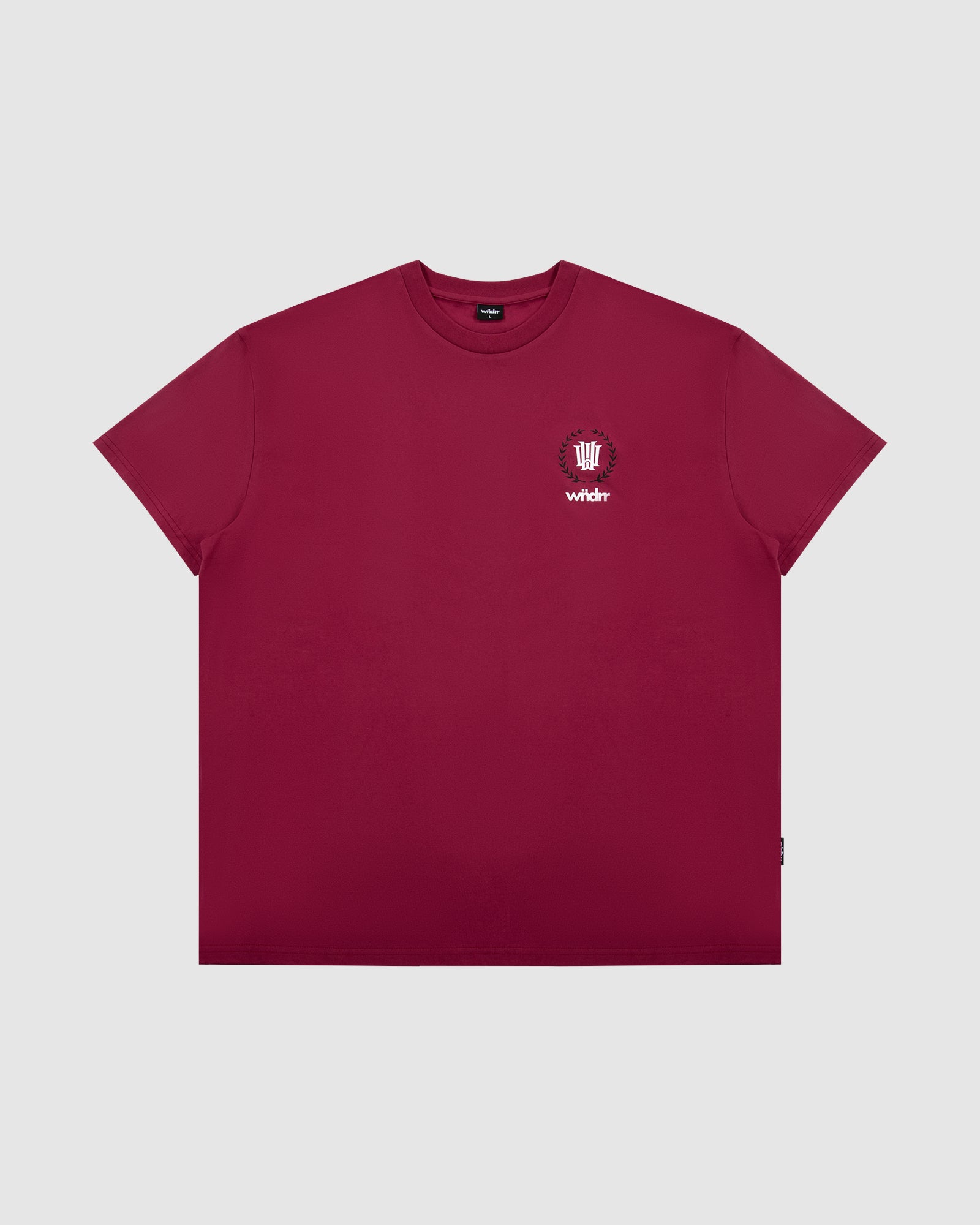 EMPEROR BOX FIT TEE - BLOOD RED