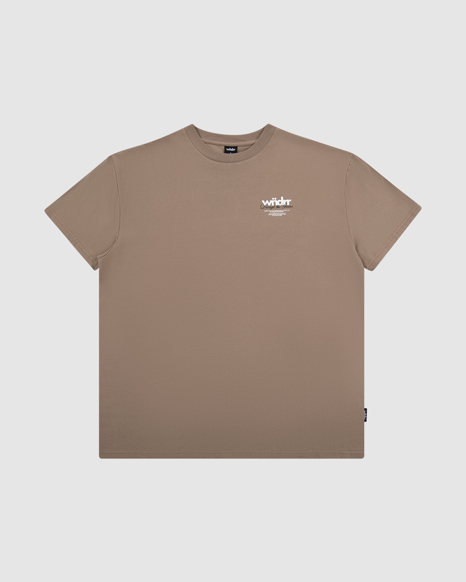 DISRUPT BOX FIT TEE - TAUPE