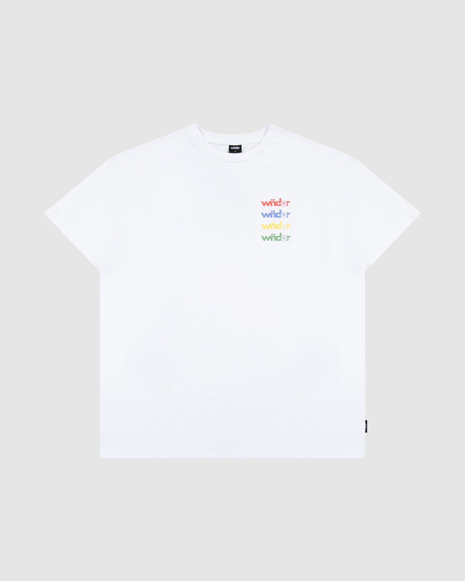 SOURCE BOX FIT TEE - WHITE