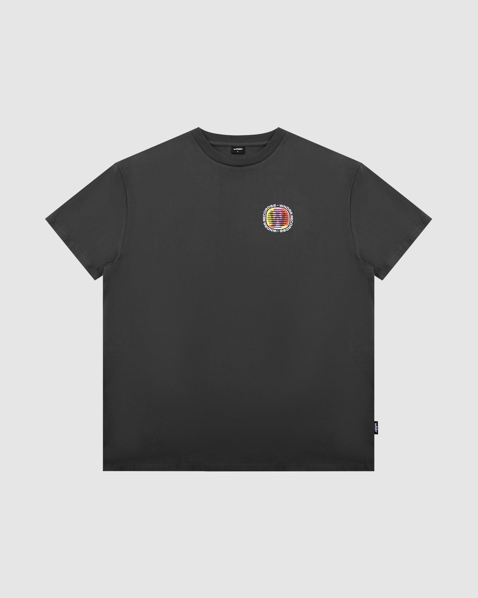 NO SIGNAL BOX FIT TEE - FADED BLACK