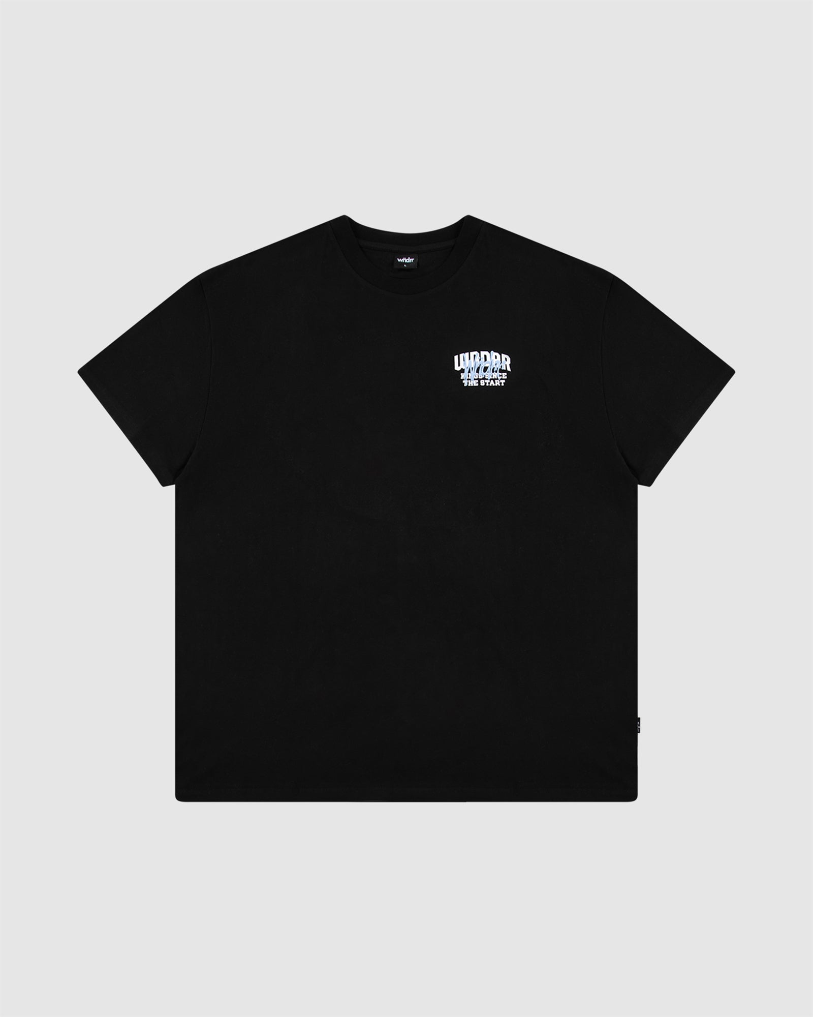 TOP TIER BOX FIT TEE - BLACK