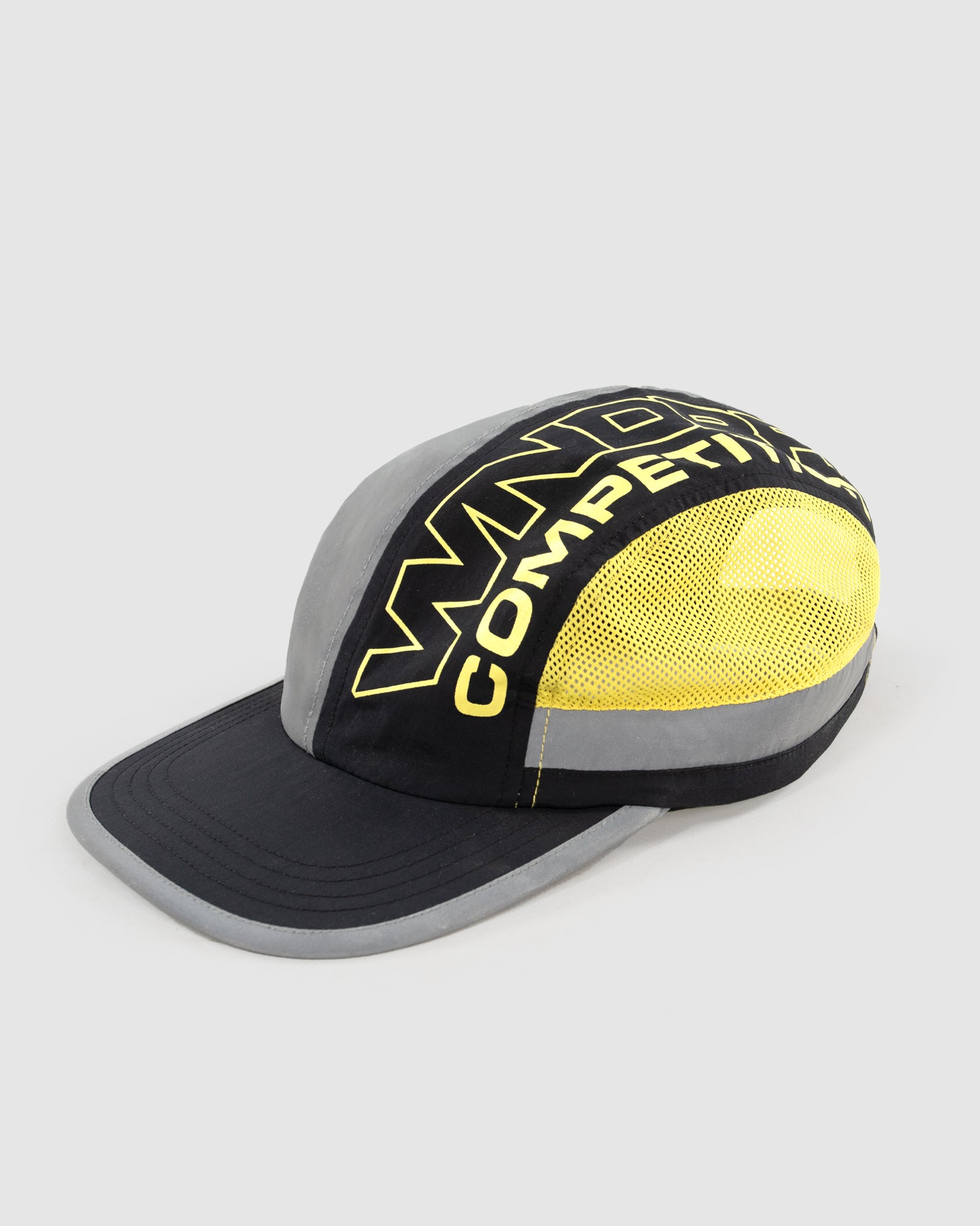 COMPETITION RUNNER CAP - BLACK/YELLOW