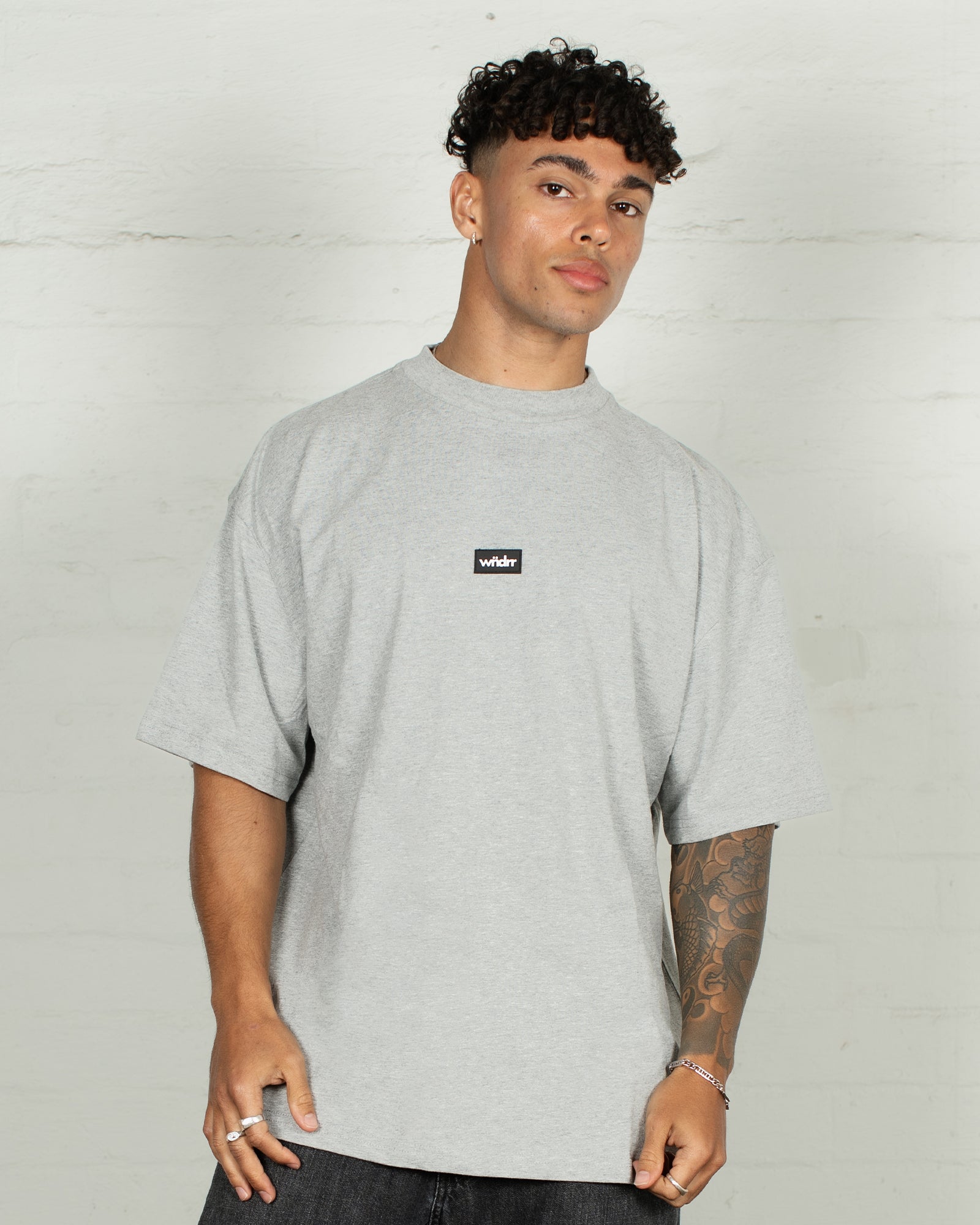 SOHO CLUB TEE - GREY MARLE