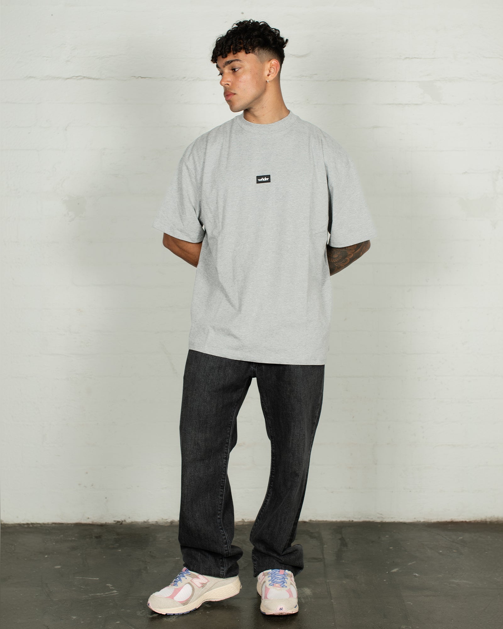 SOHO CLUB TEE - GREY MARLE