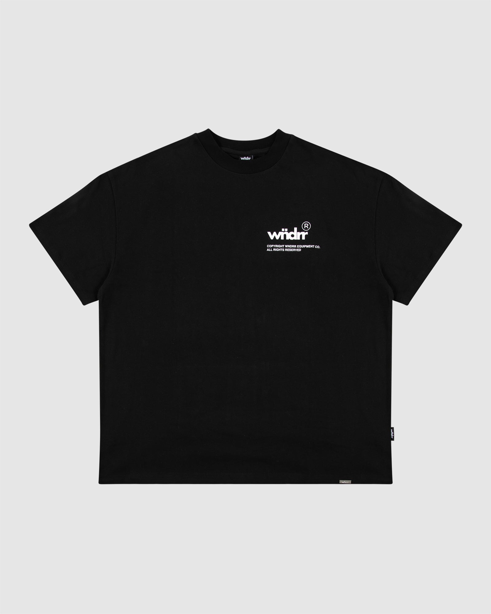 REPRESENT HEAVY WEIGHT TEE - BLACK