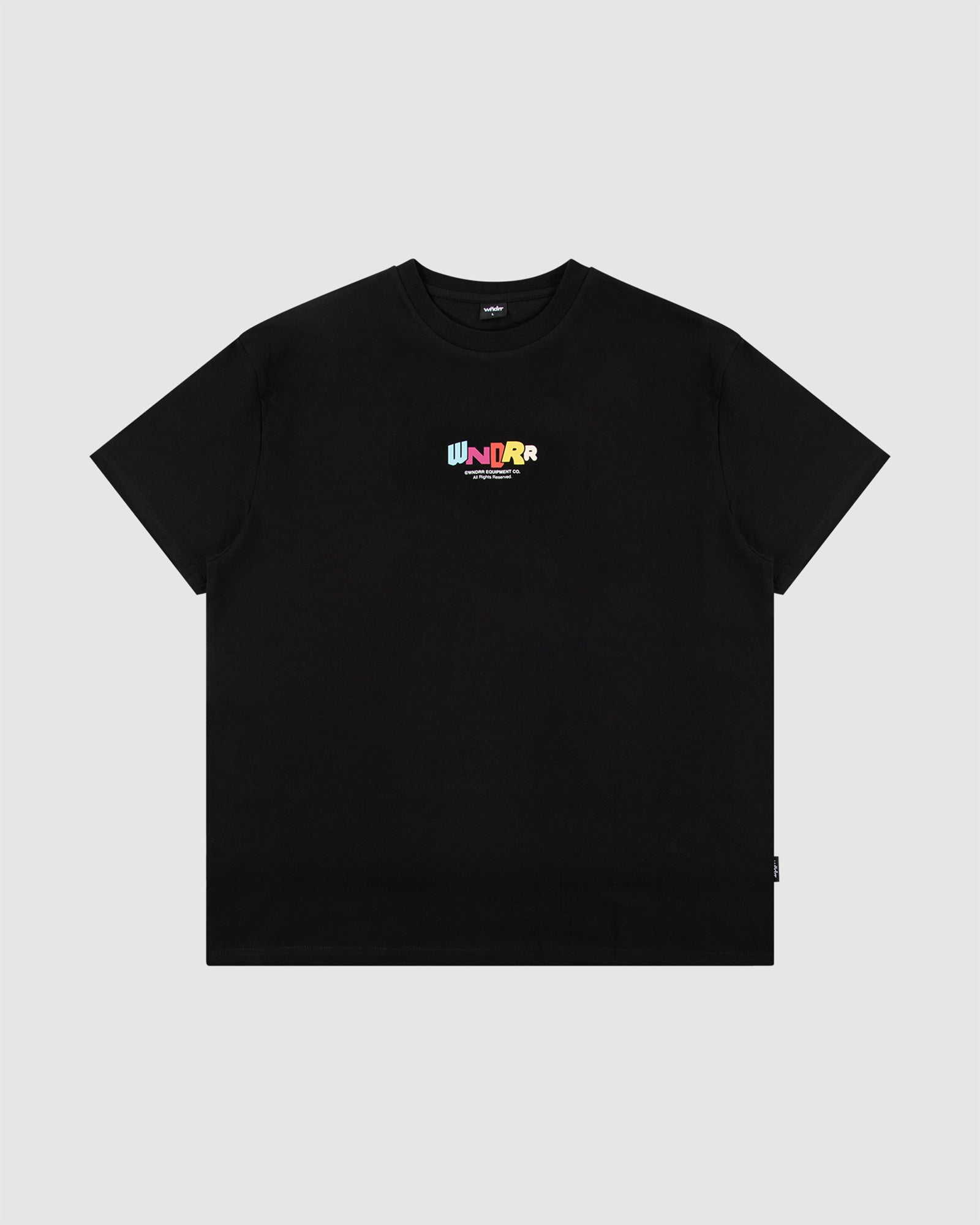 SHERRI BOX FIT TEE - BLACK