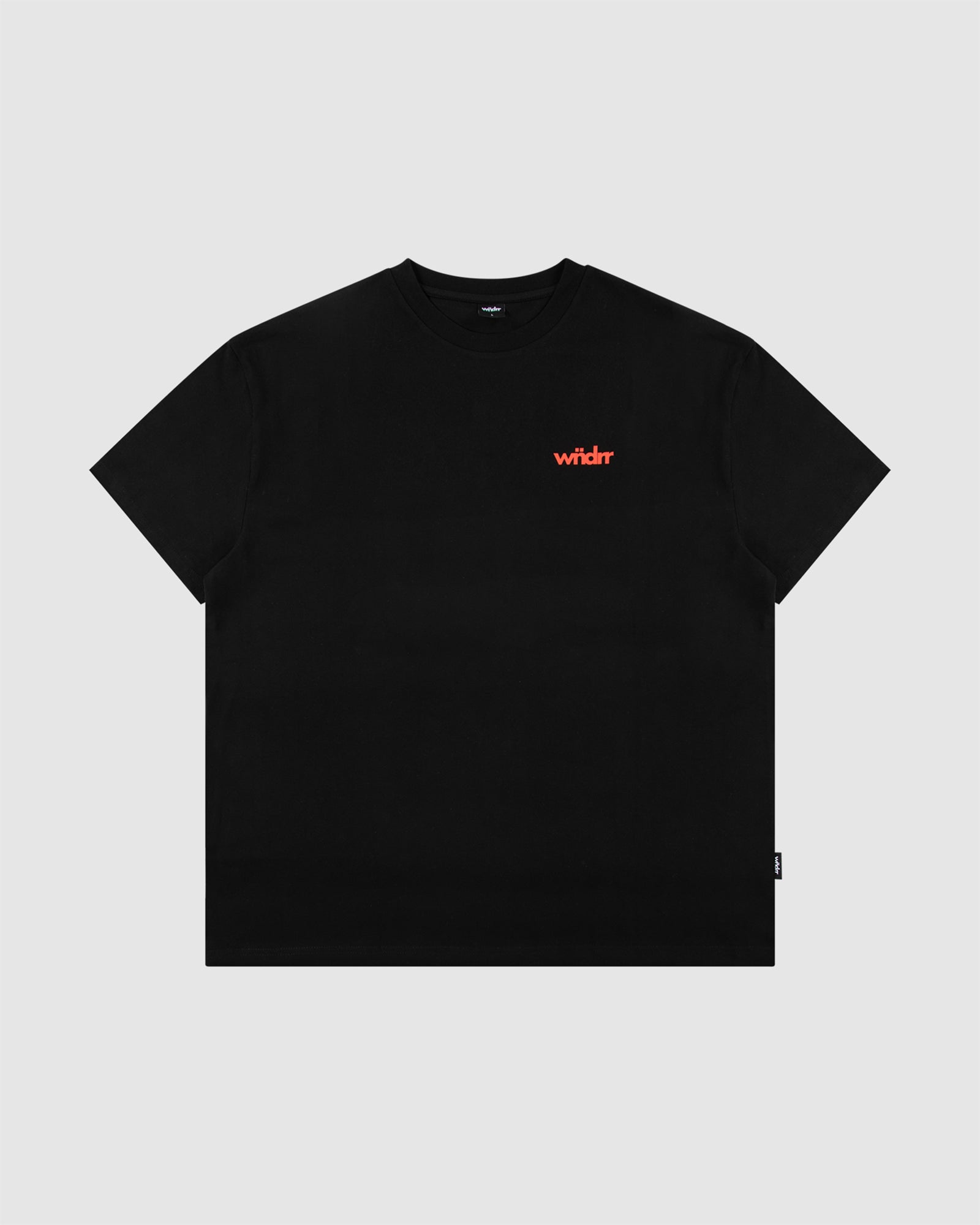 FRONTLINE BOX FIT TEE - BLACK