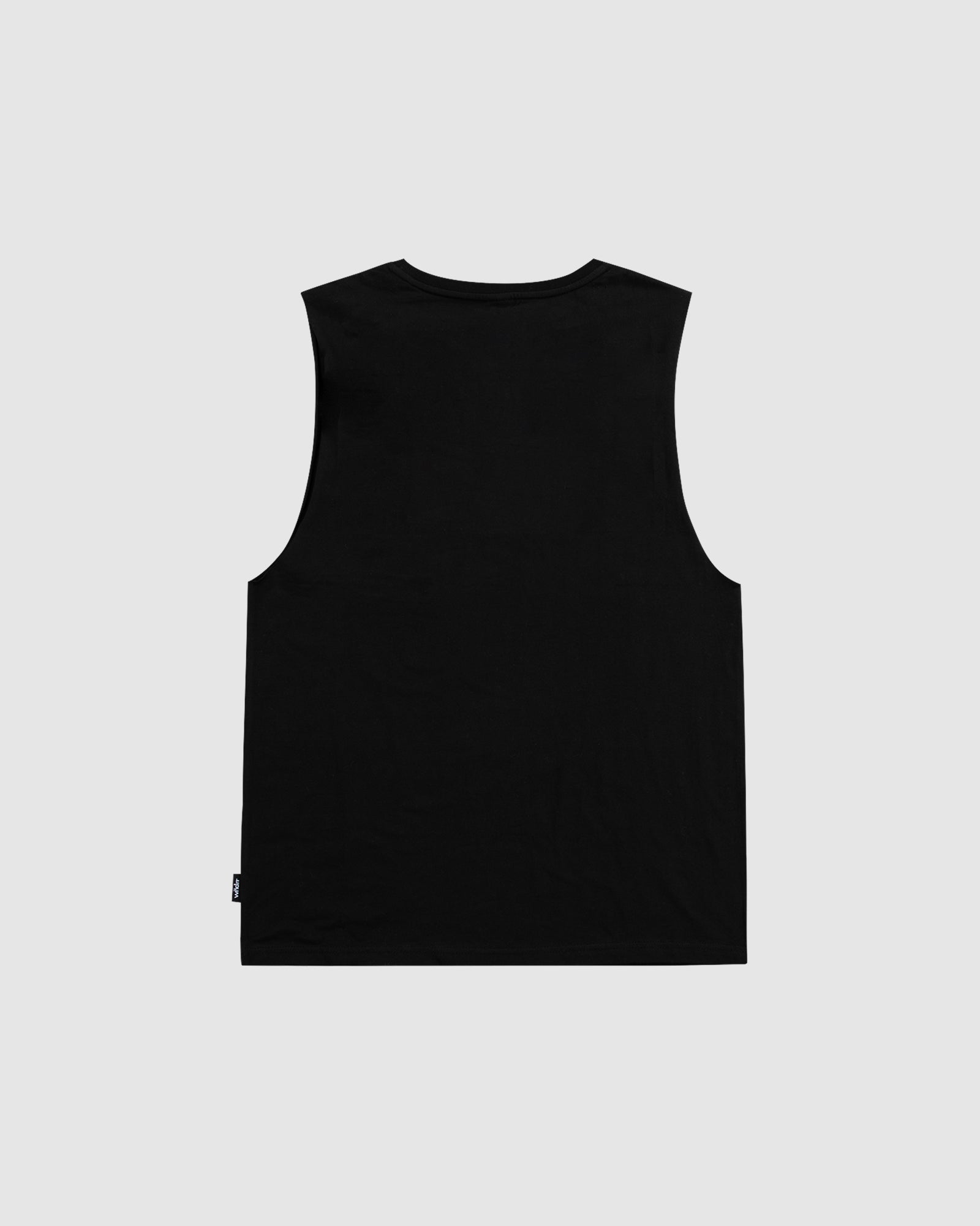 ASCEND MUSCLE TOP - BLACK