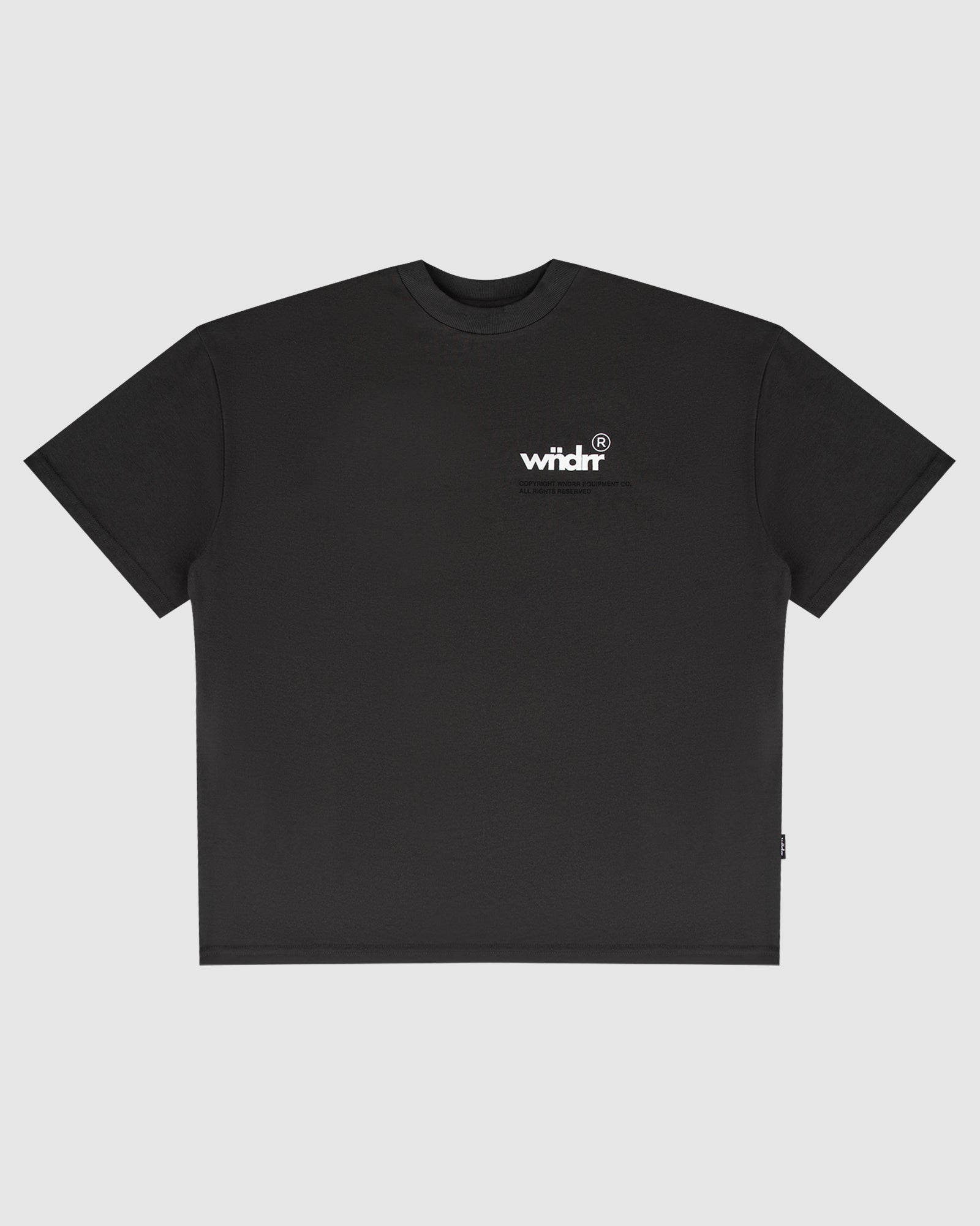 REPRESENT HEAVY WEIGHT TEE - FADED BLACK