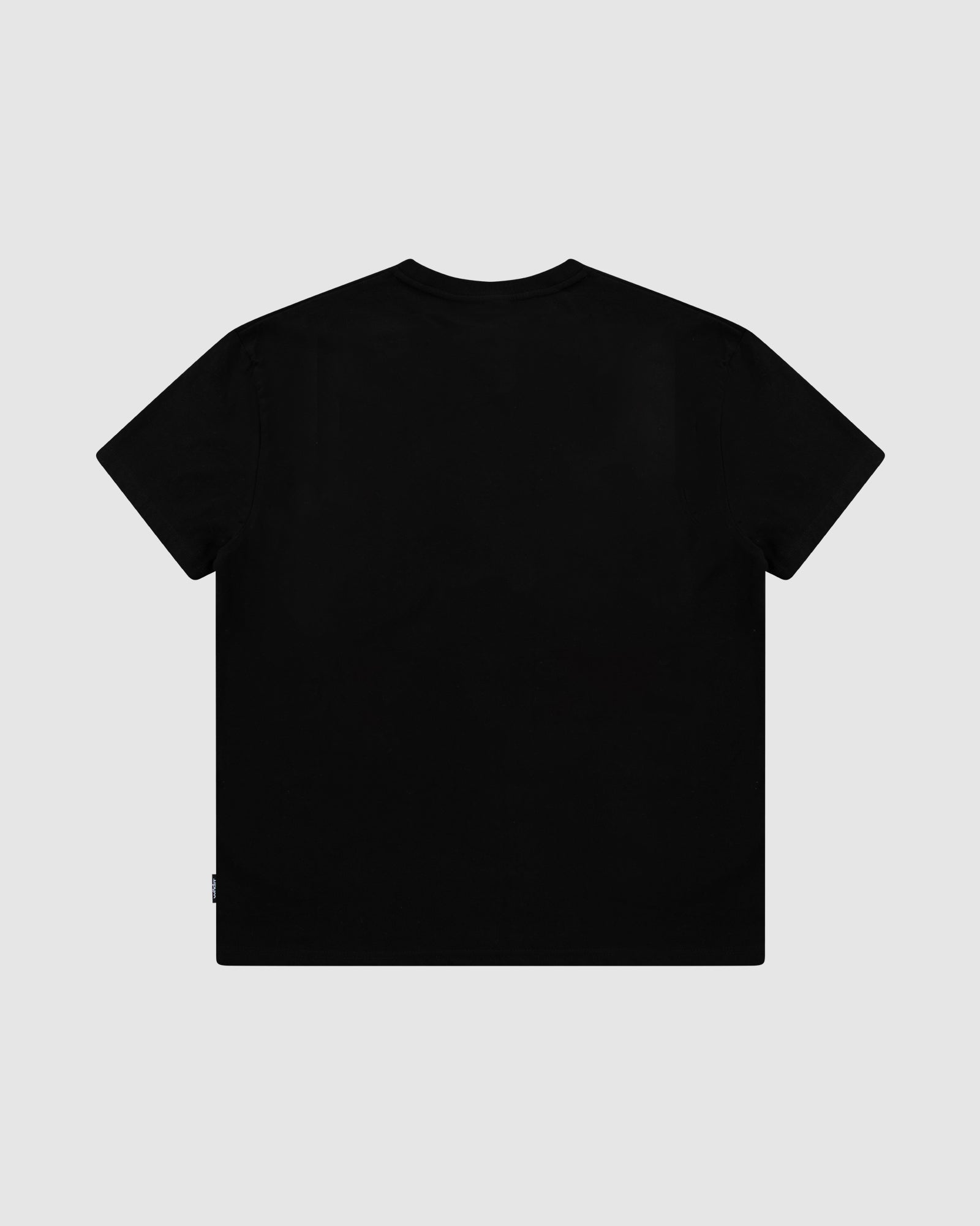 BLOCKED BOX FIT TEE - BLACK