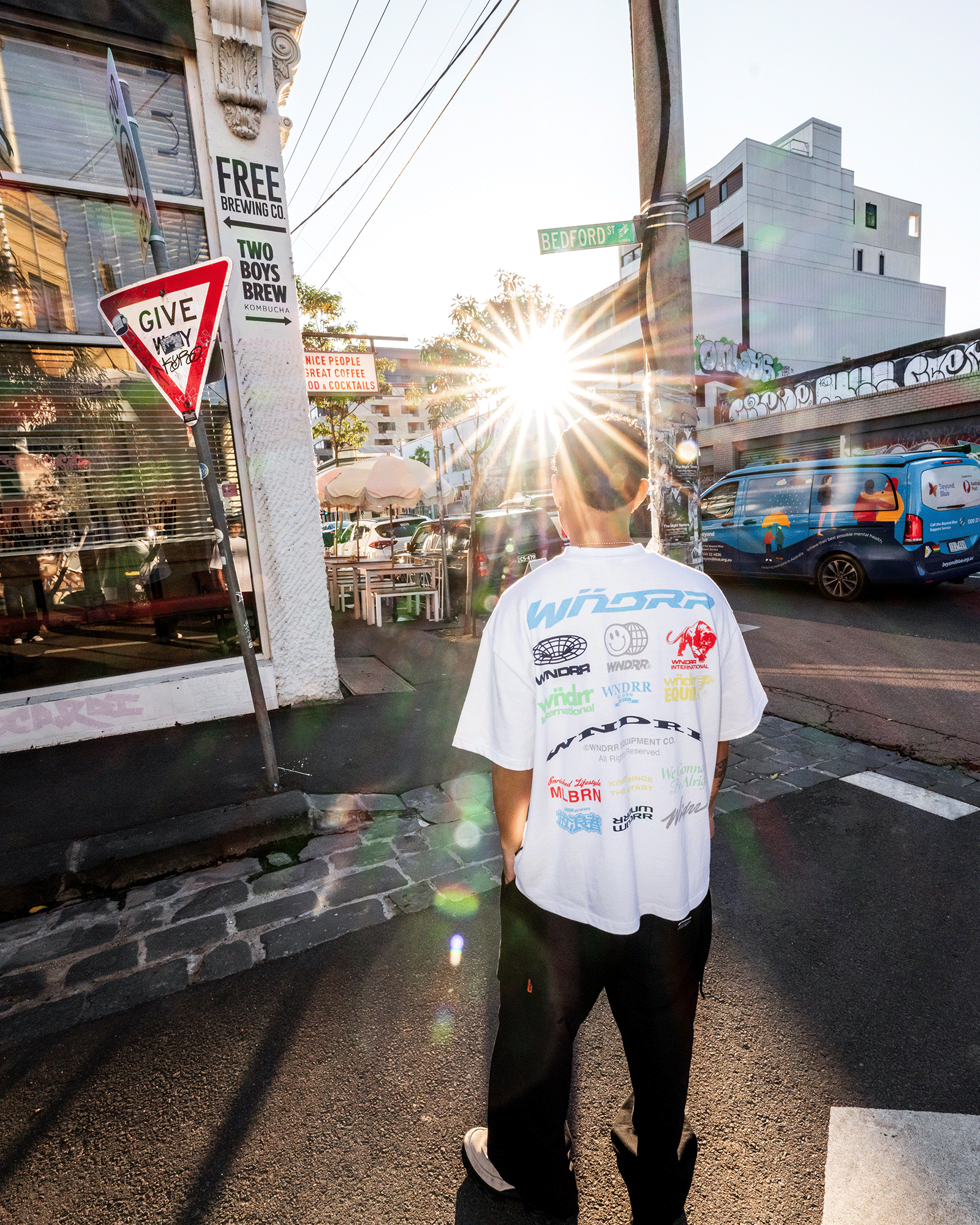 REPRESENT HEAVY WEIGHT TEE - WHITE