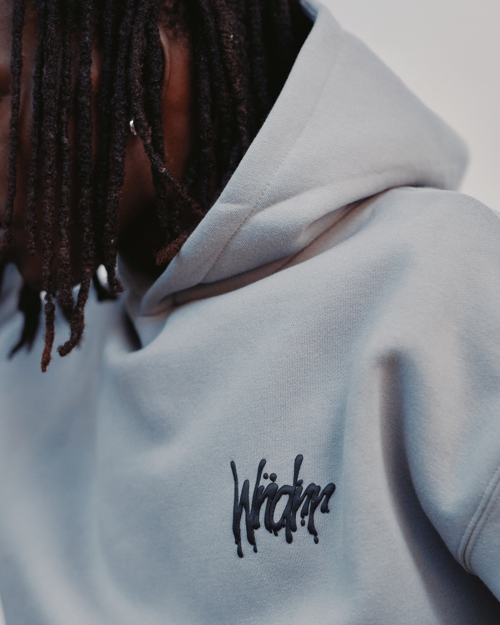 TOP TIER HOOD SWEAT - CEMENT GREY